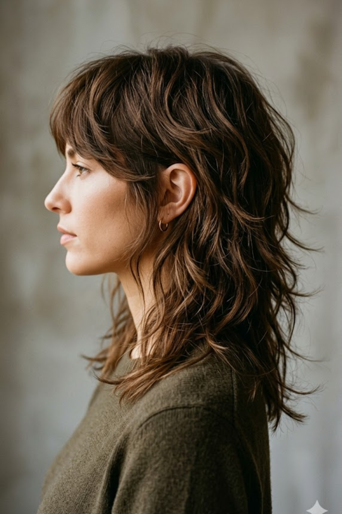 How to Style Medium Shaggy Hair with Layers