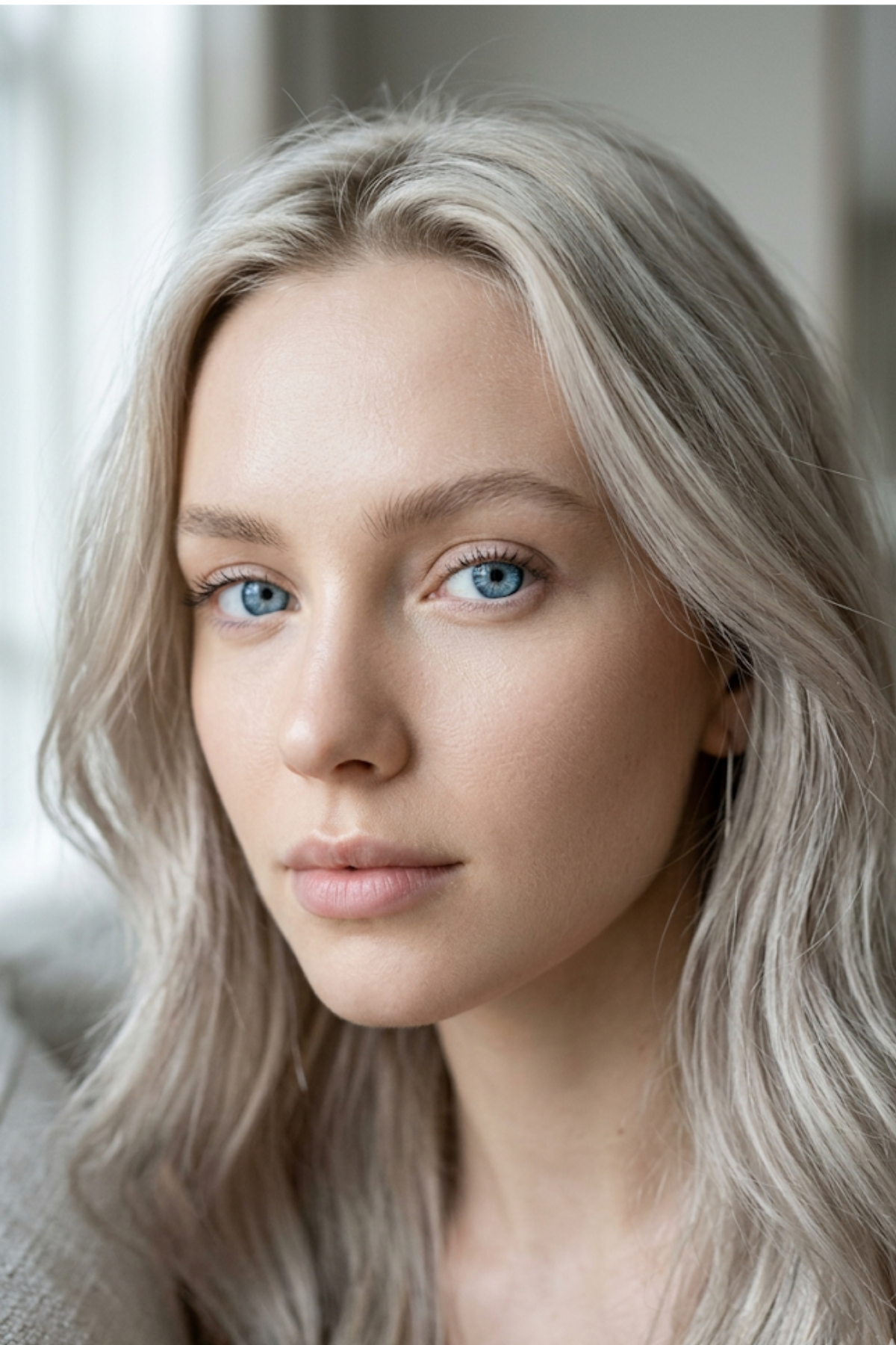 women with blue eyes