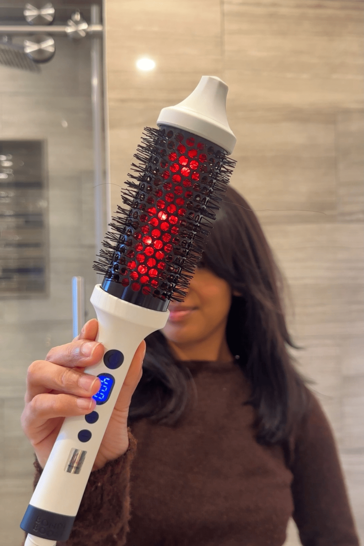 BondiBoost Infrared Heated Thermal Hot Round Brush