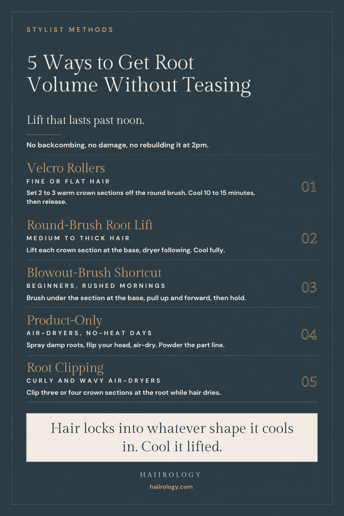 5 Ways to Get Root Volume Without Teasing infographic