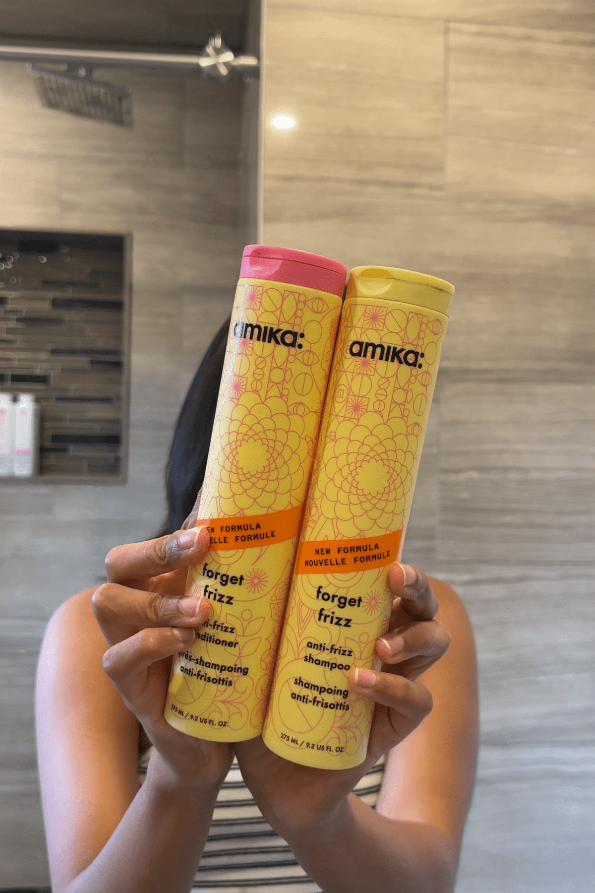 Amika Forget Frizz Shampoo & Conditioner