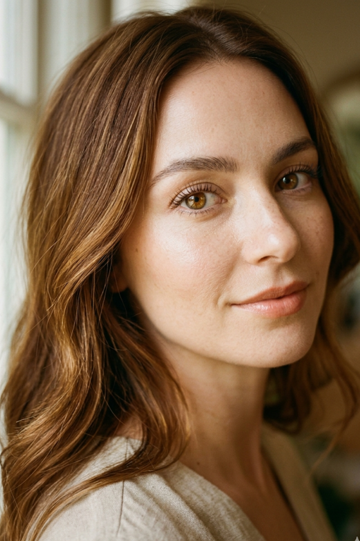 Women with brown eyes