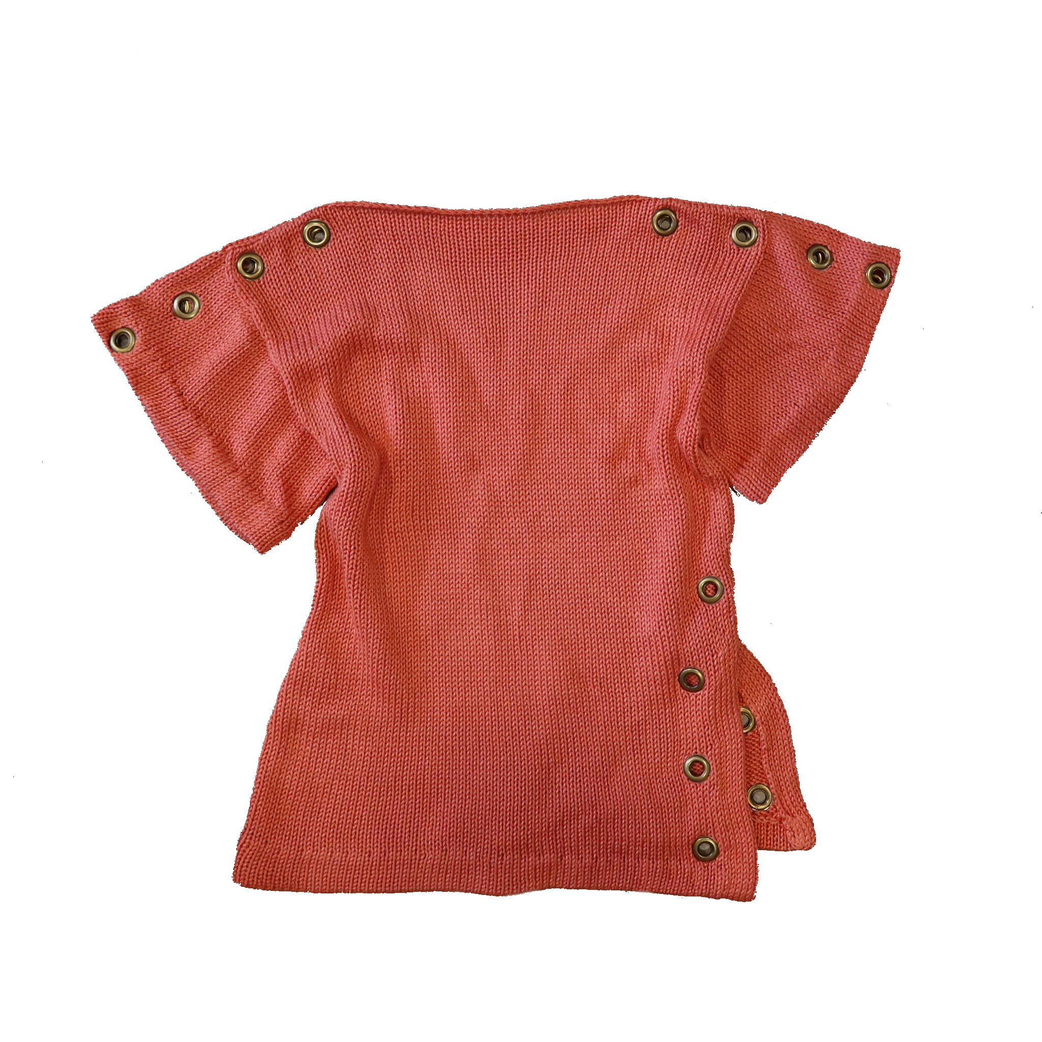 Grommet Tee in Terracotta