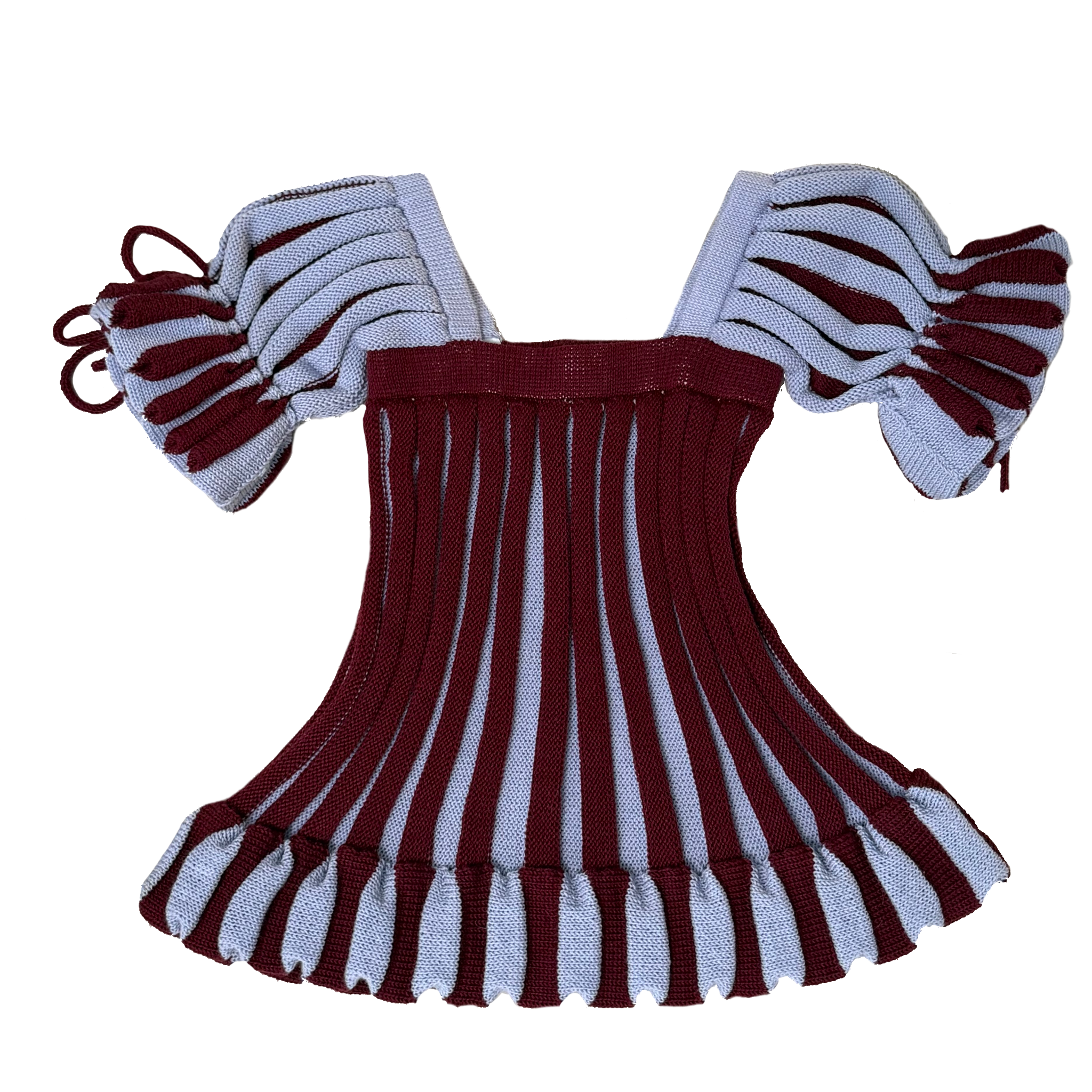 Mini Dress in Mixed Berry