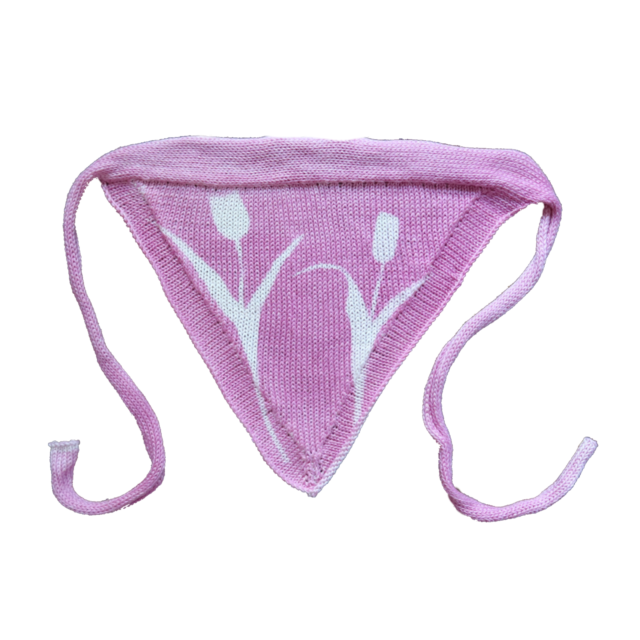 Pink Tulip Bandana