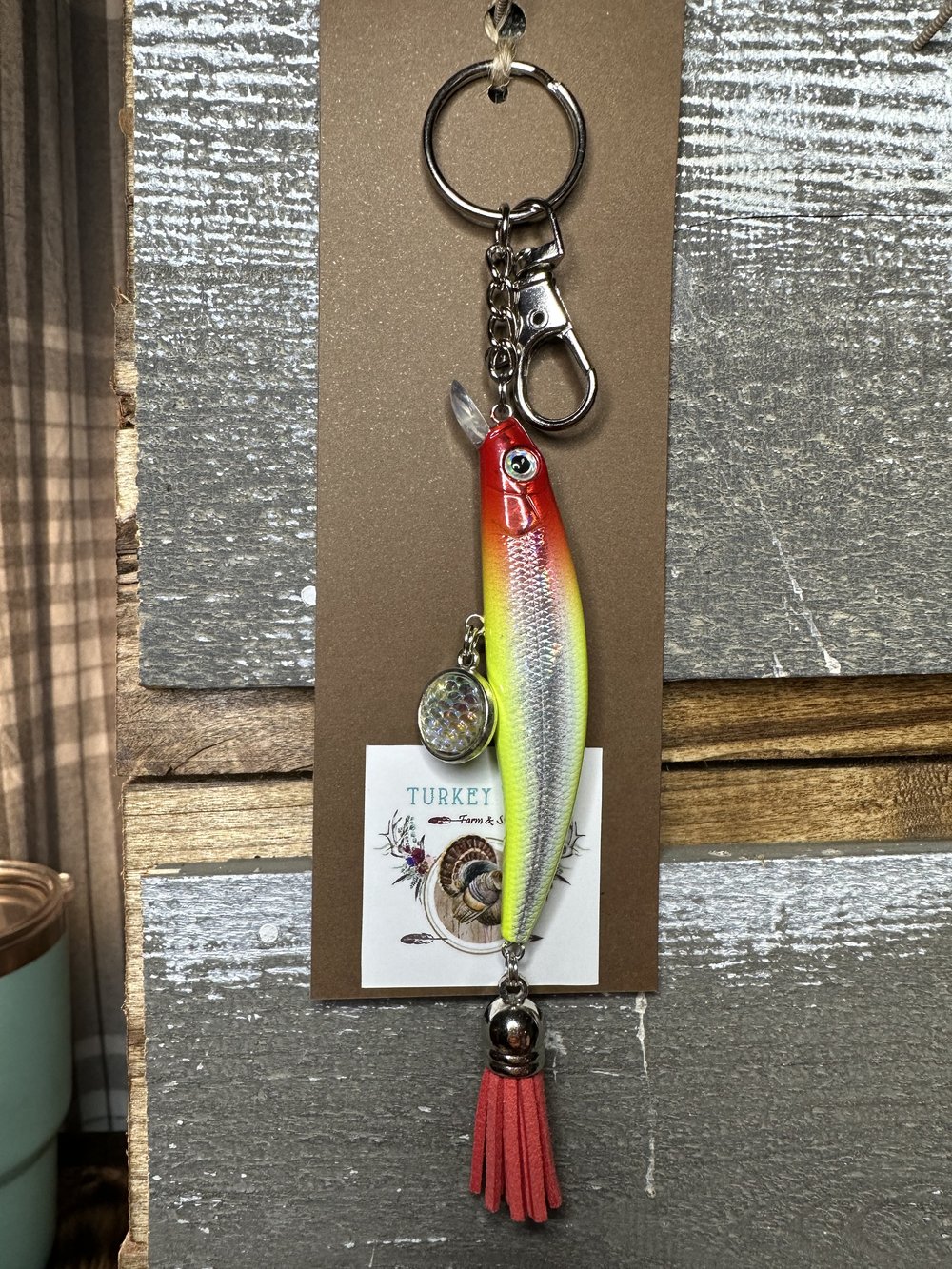 Fishing Lure Keychain #5 — Turkey Trot Farm & Shop LLC