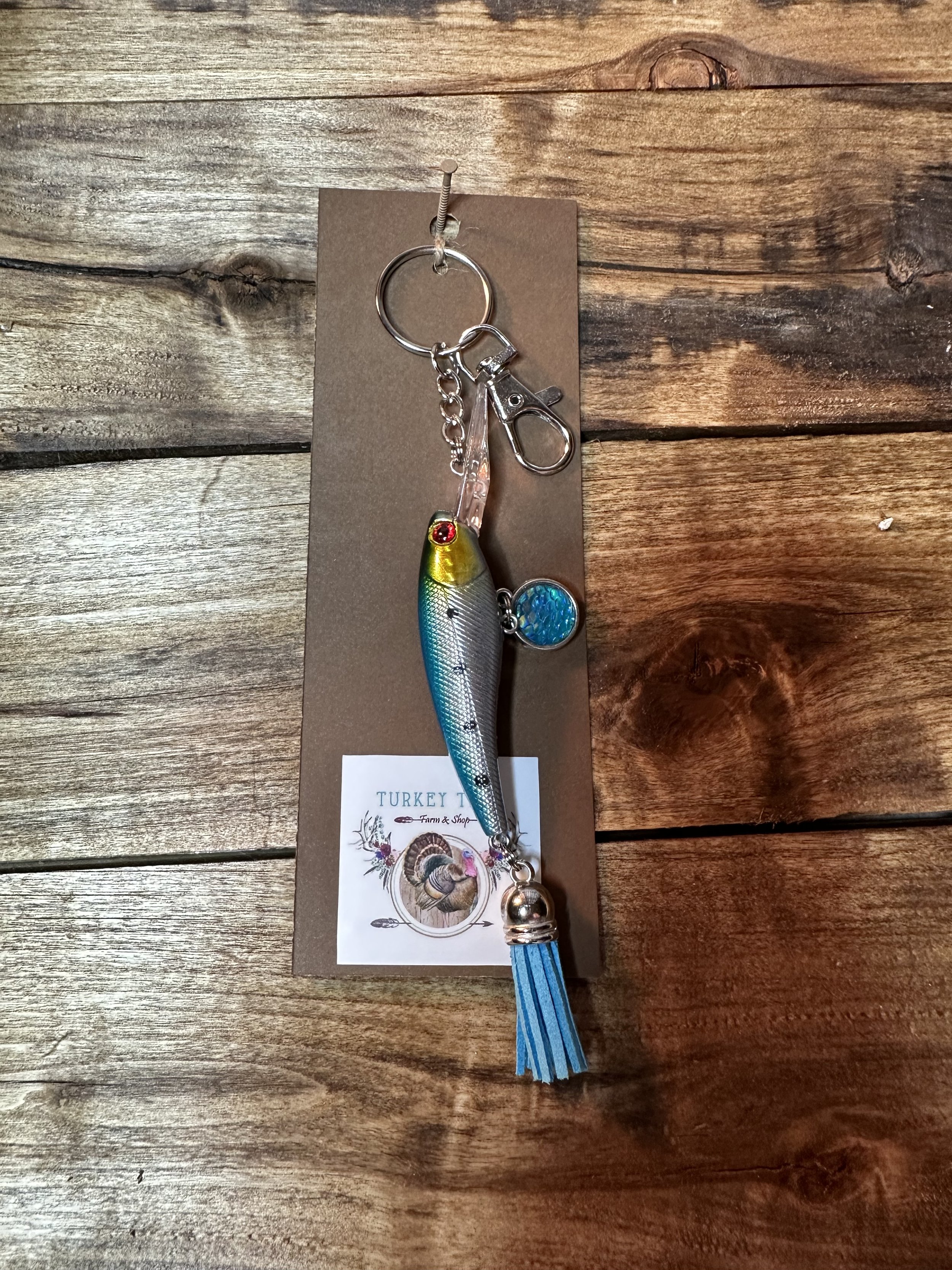 Fishing Lure Keychain #46 — Turkey Trot Farm & Shop LLC
