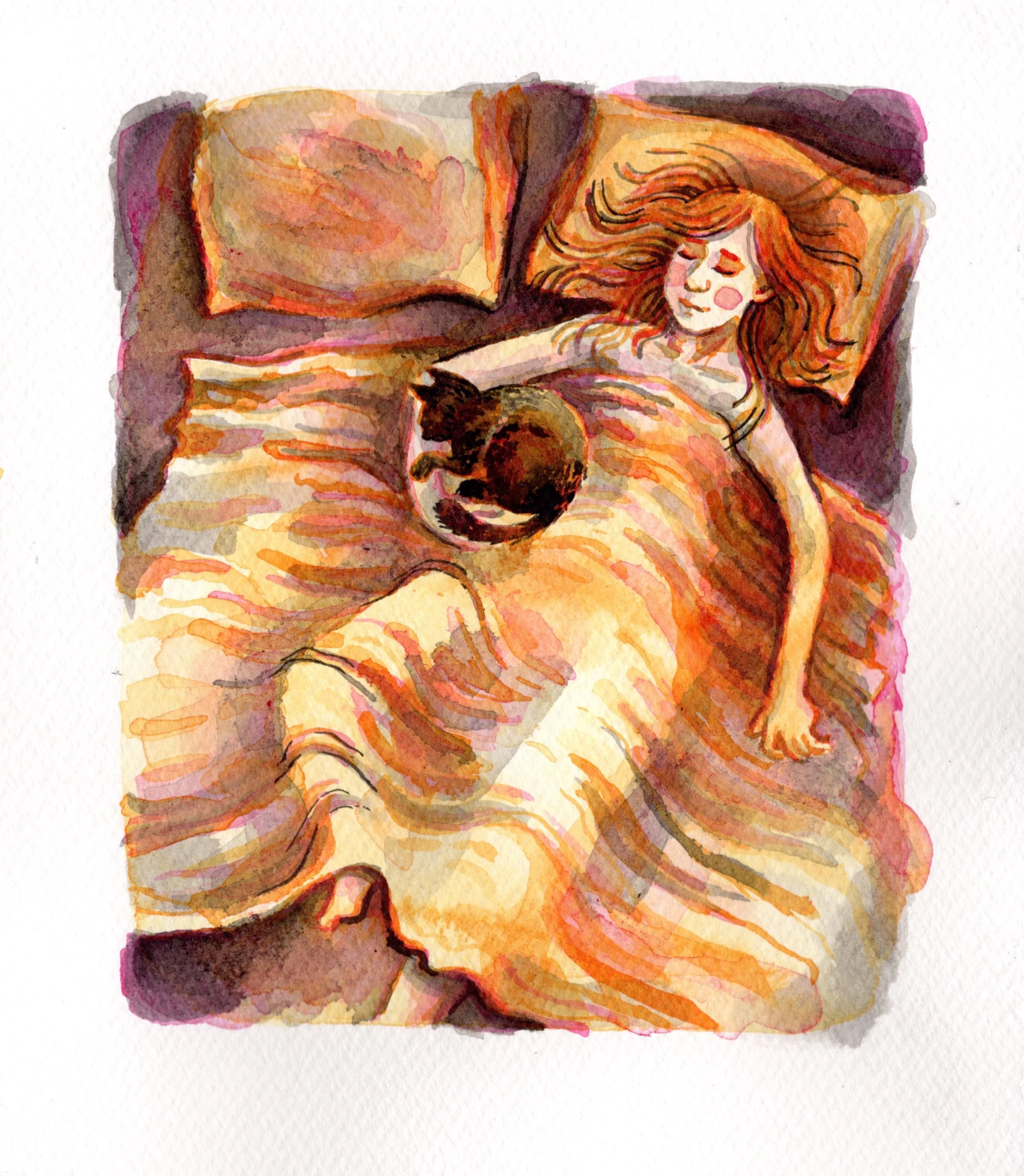 Sleeping Diagonally