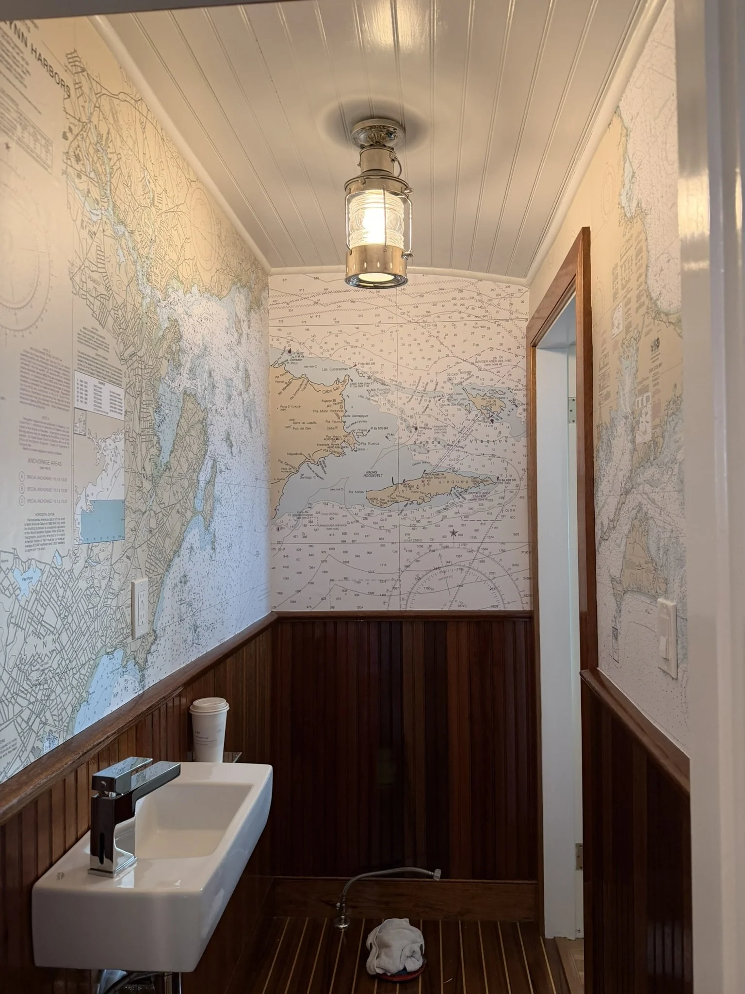 North Shore Passage Nautical Chart Wallpaper (2).JPEG