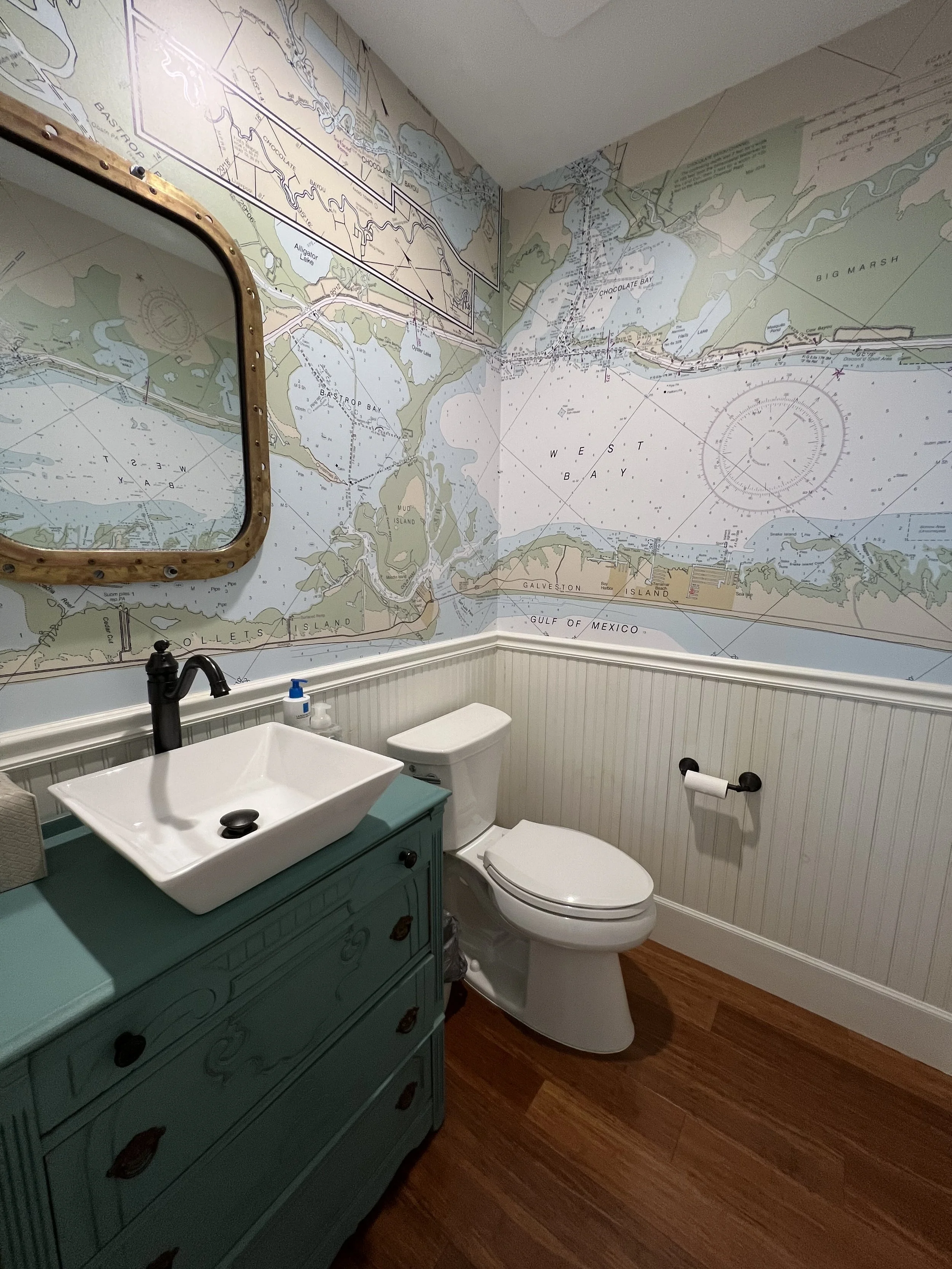 Texas Nautical Chart Wallpaper.JPG