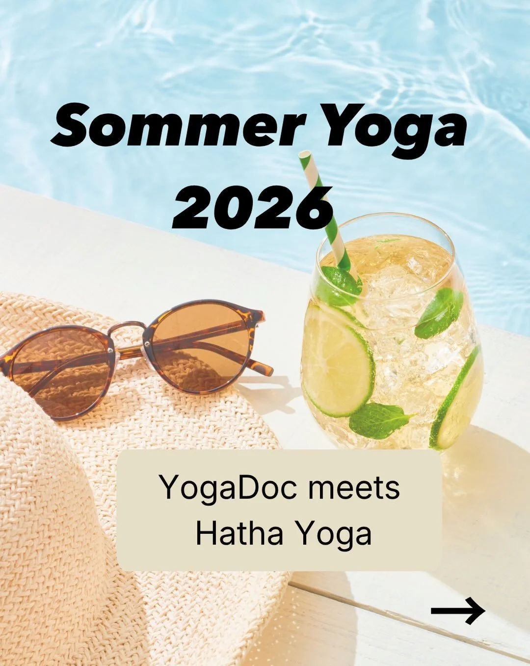 ☀️ Sommer Yoga 2026 🌴 
YogaDoc meets Hatha Yoga / Yin Yoga

In den Sommerferien jeden Montag!
(29.06, 06.07, 13.07, 20.07, 27.07, 03.08)

➡️ YogaDoc meets Hatha Yoga 
17:00 - 18:30 Uhr

➡️ YogaDoc meets Yin Yoga 
18:45 - 19:30 Uhr

Offene Stunden, e