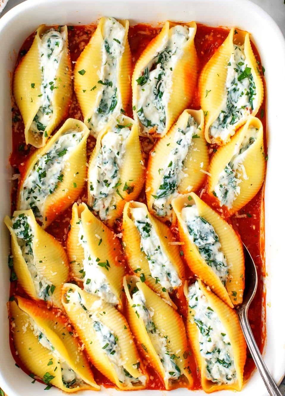 Vegan Cashew Ricotta Stuffed Shells