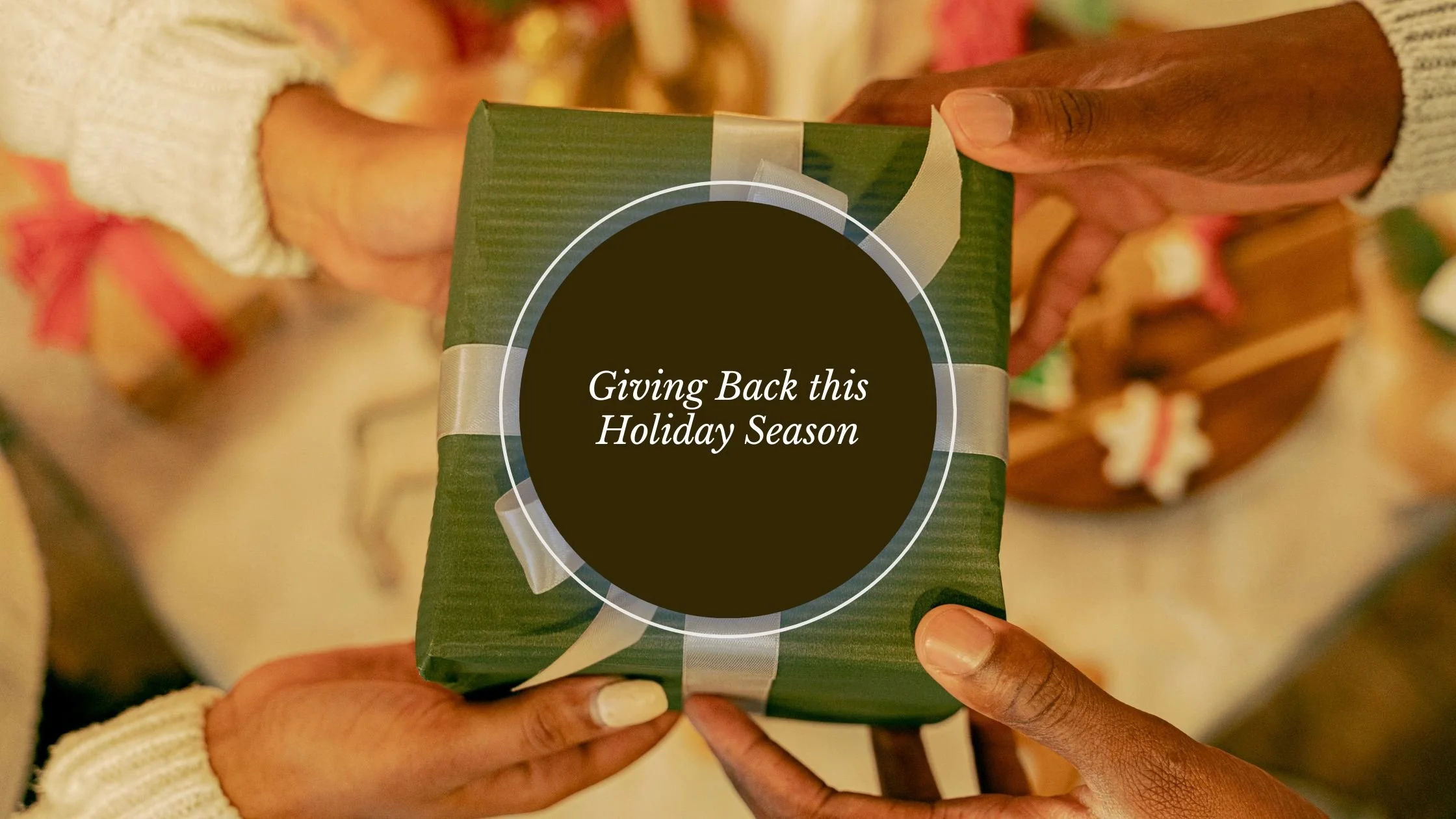 Giving Back this Holiday Season