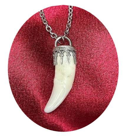 Dagger Gallery Canine Sterling Silver Necklace - by VVitching Flower