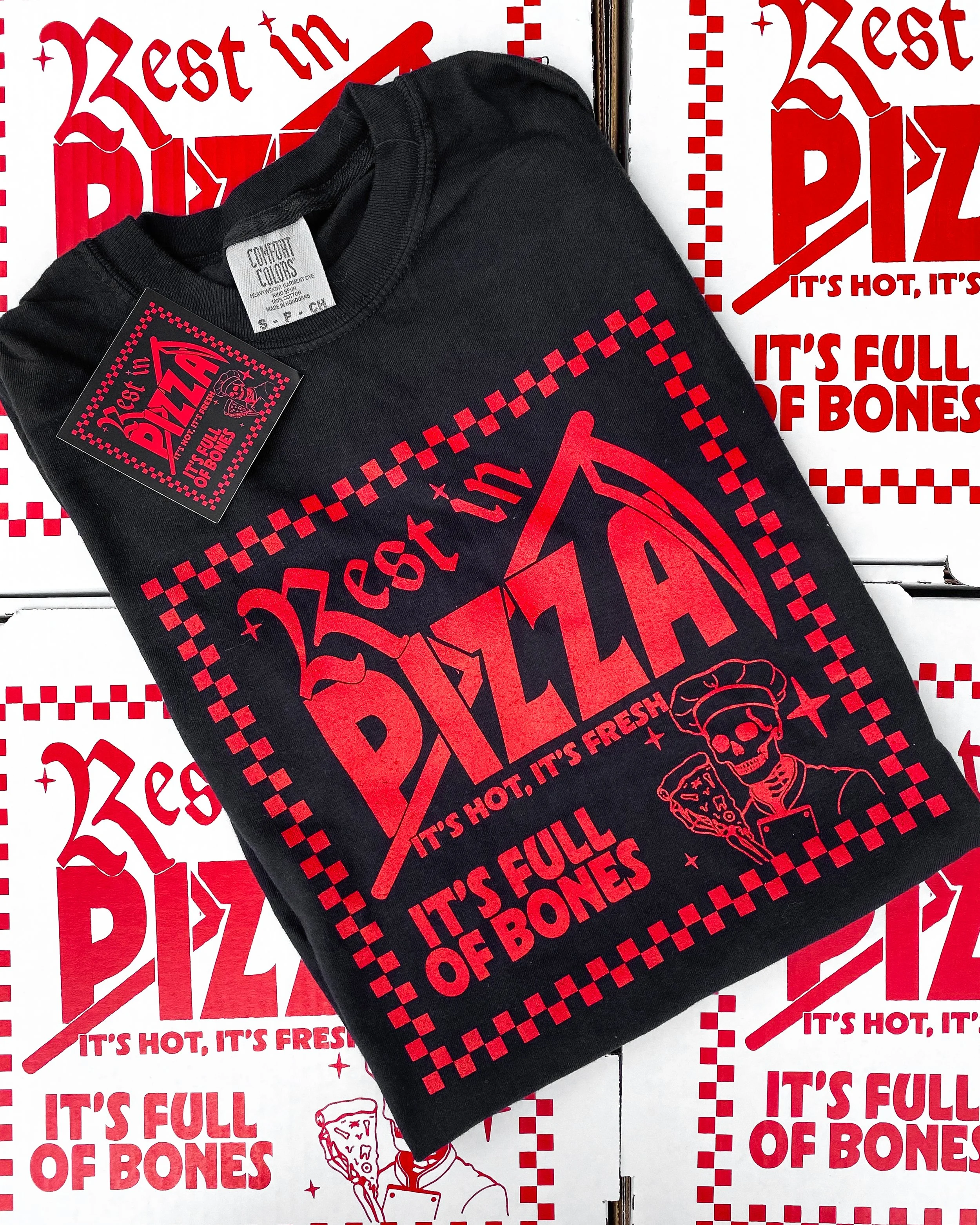 REST IN PIZZA SHIRT