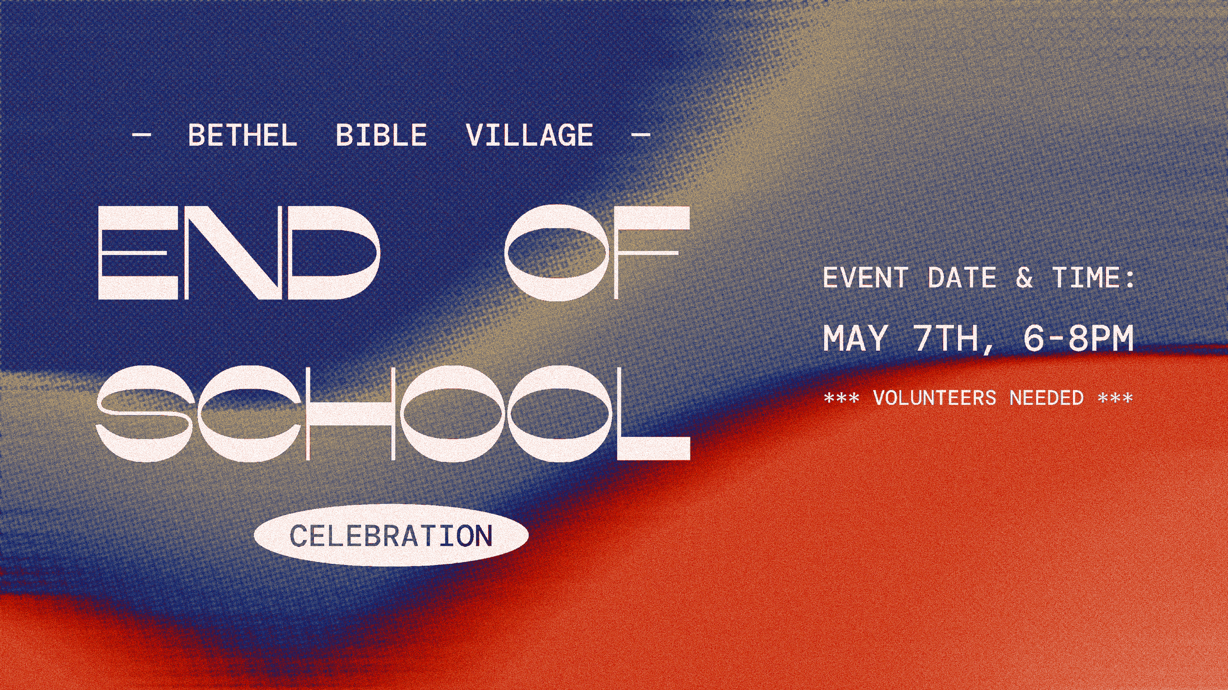 End of School Celebration @ Bethel Bible Village