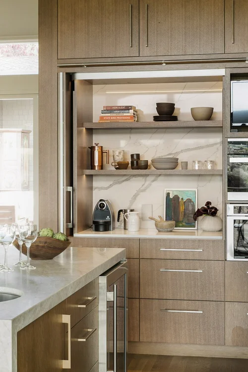 Contemporary Tiburon Kitchen & Family Room — Williams Design Group