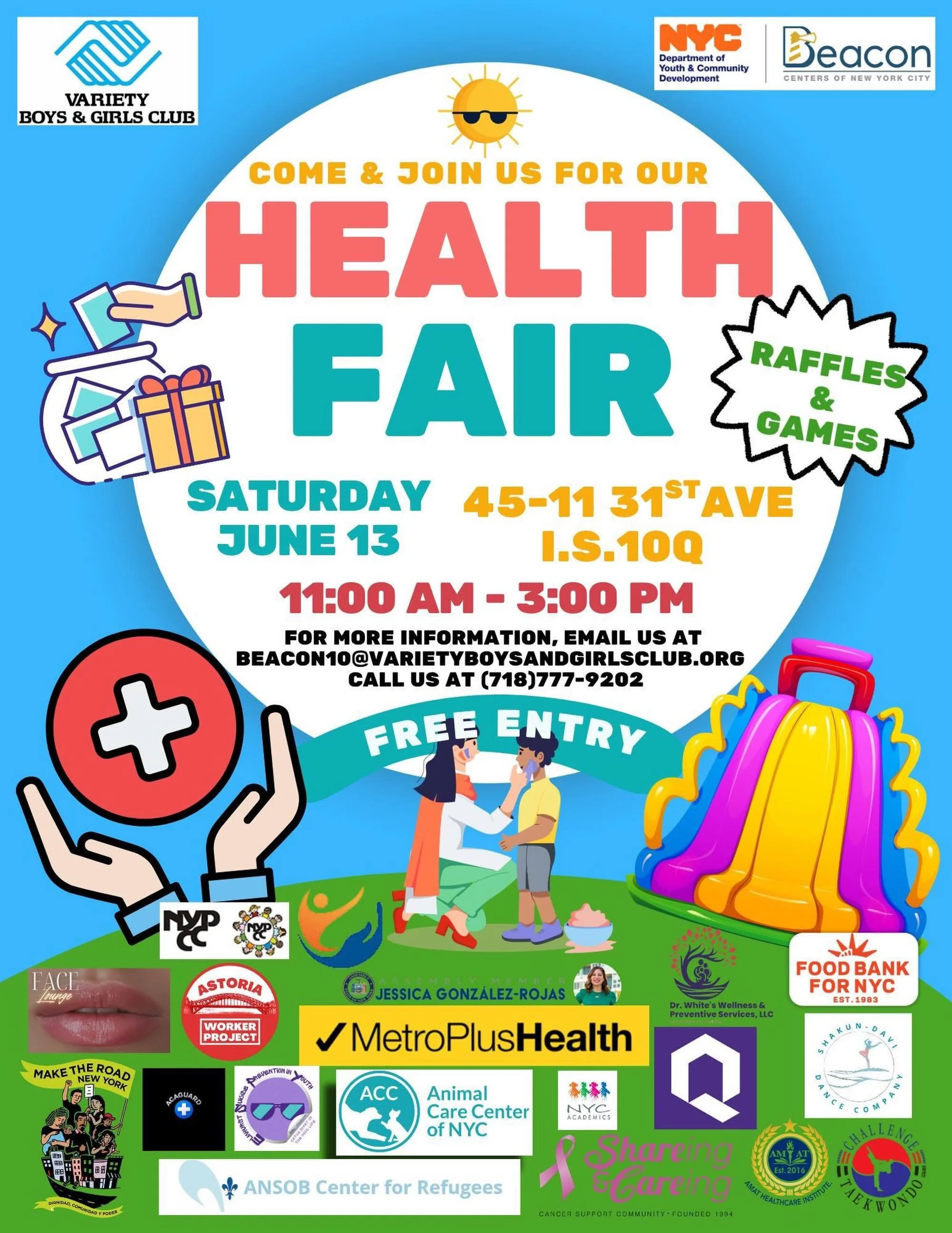Save the date! We are looking forward to joining @vbgcqueens at their Health Fair on June 13. Come to @is10greeleygram and meet some of the organizations in our community who support the health and empowerment of our neighbors.