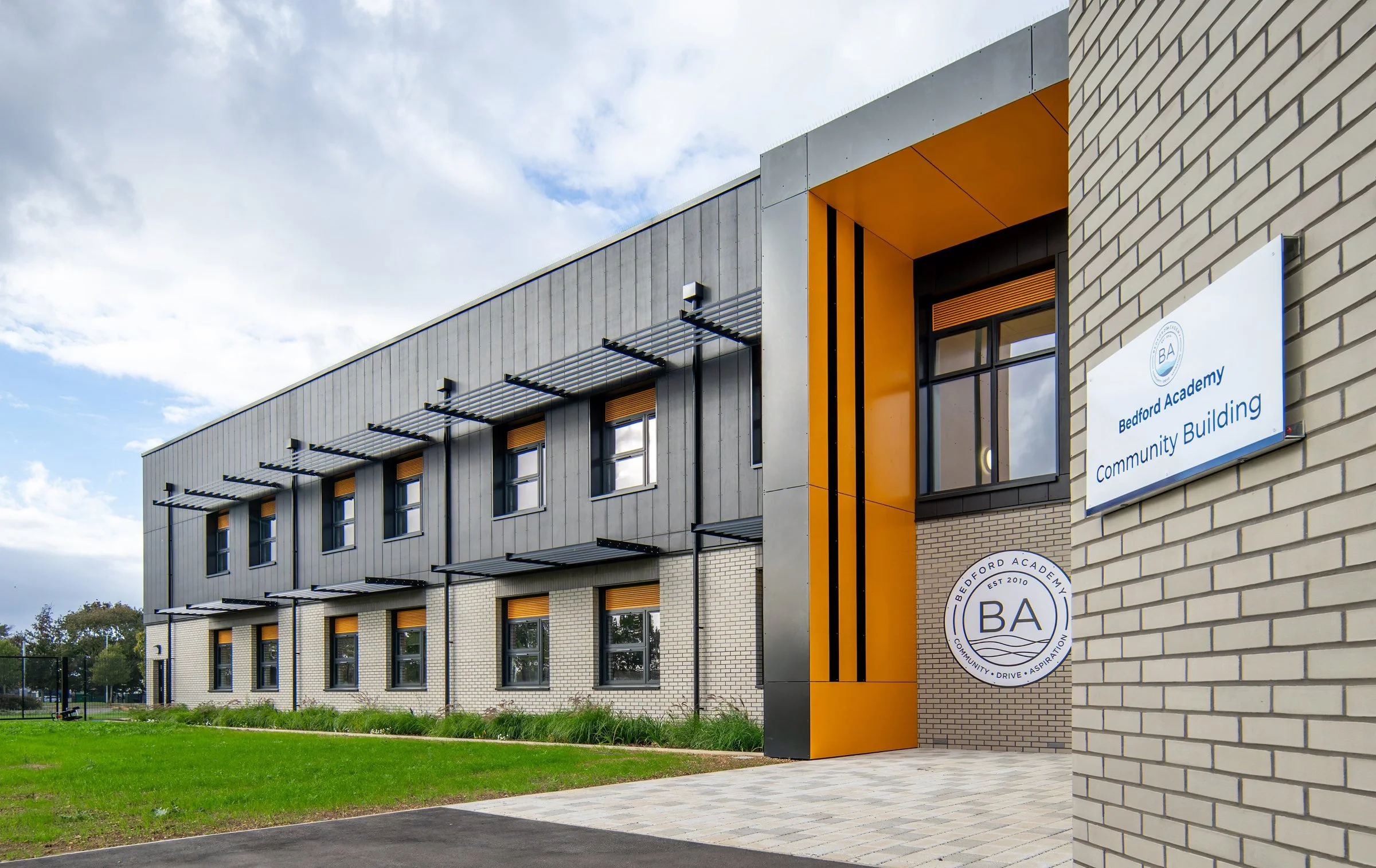 Bedford Academy - SBS Cladding