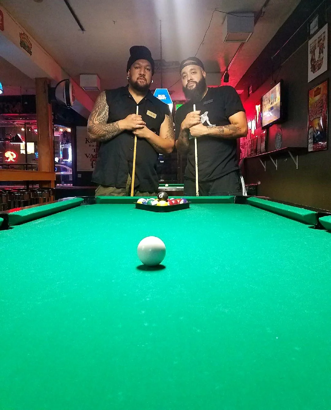 Pool tournaments on Sunday night