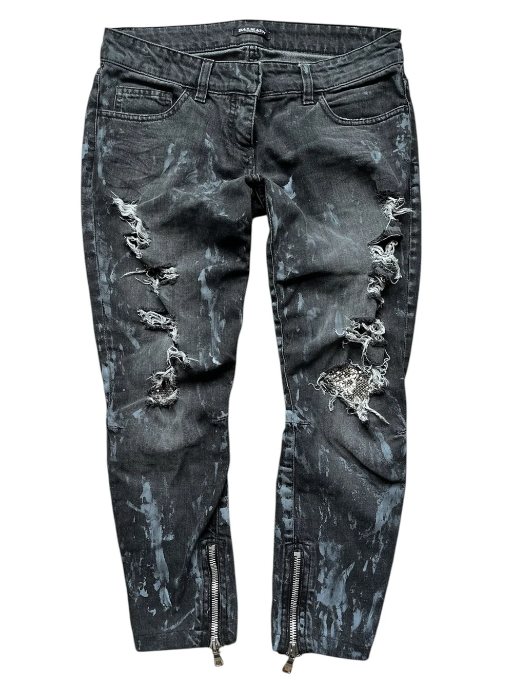 Balmain AW/2009 chainmail jeans by Christophe Decarnin — archaism