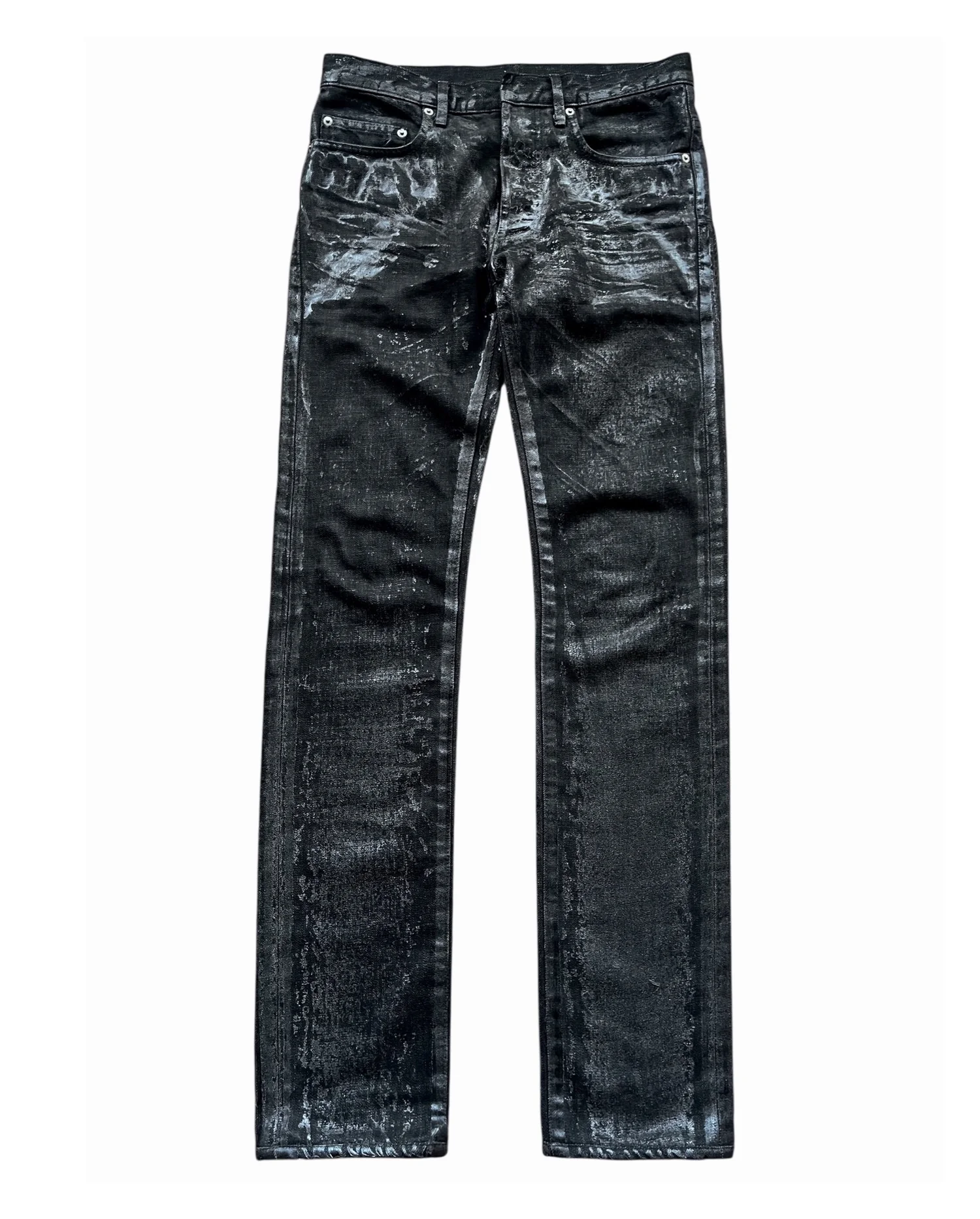 パンツ Dior homme denim 26 07SS hedi slimane DIOR HOMME HEDI SLIMANE SS07 LUSTER WAXED DENIM JEANS