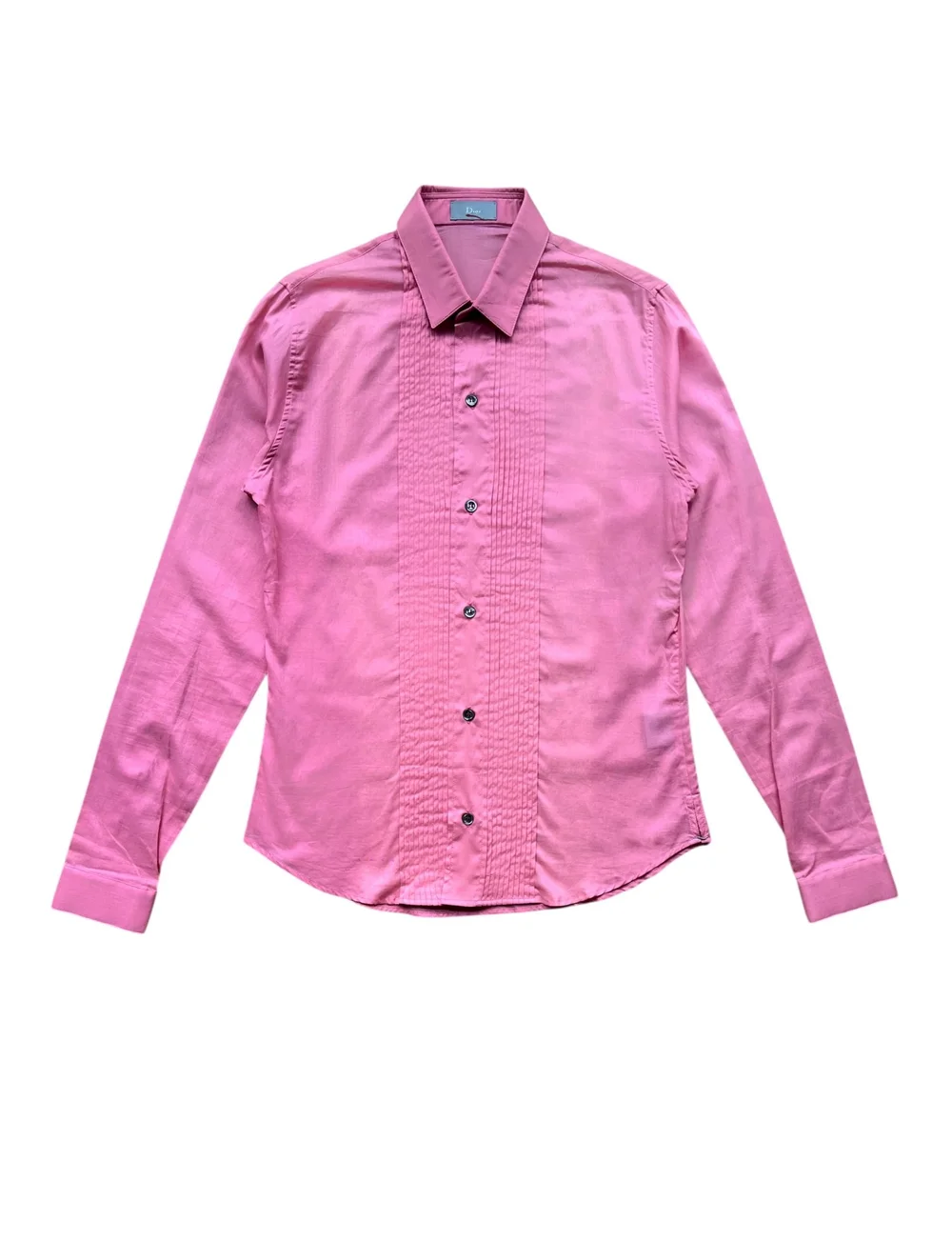 Dior Homme SS/2005 'Untitled' pink tuxedo shirt by Hedi Slimane
