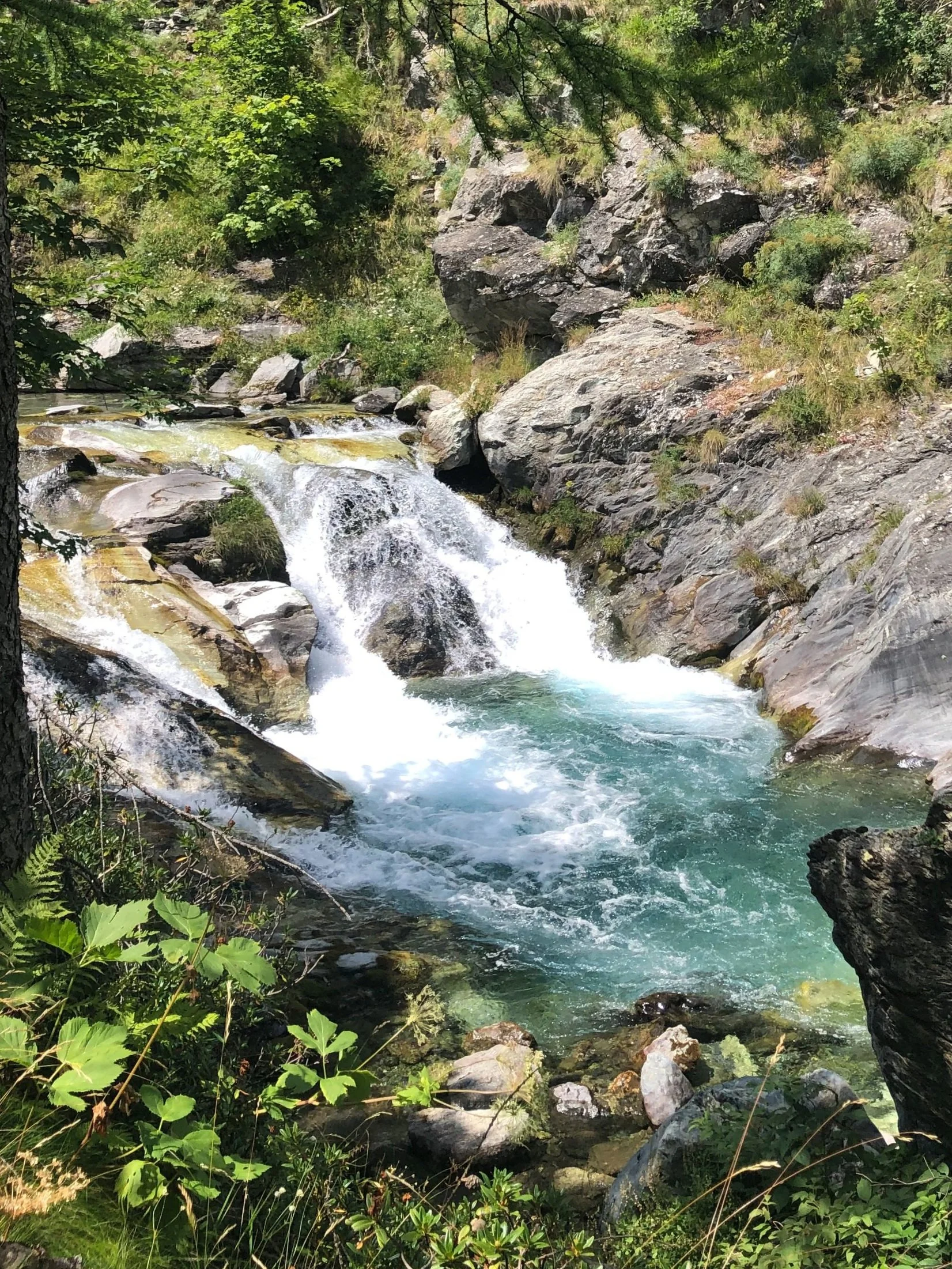 The North Yuba River Deep Pools of Emerald Water
