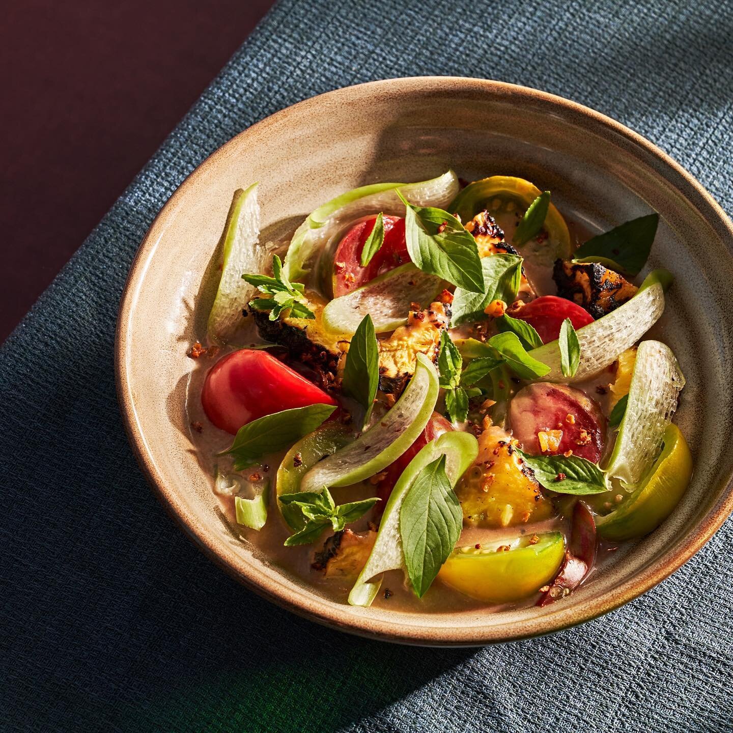 When it&rsquo;s too hot for soup but you&rsquo;re still craving it&hellip; try our canh chua salad! Our playful take on this traditional Vietnamese sour soup features grilled pineapple, tomato, elephant ear, rau ngo, garlic crisps, and a tamarind dre