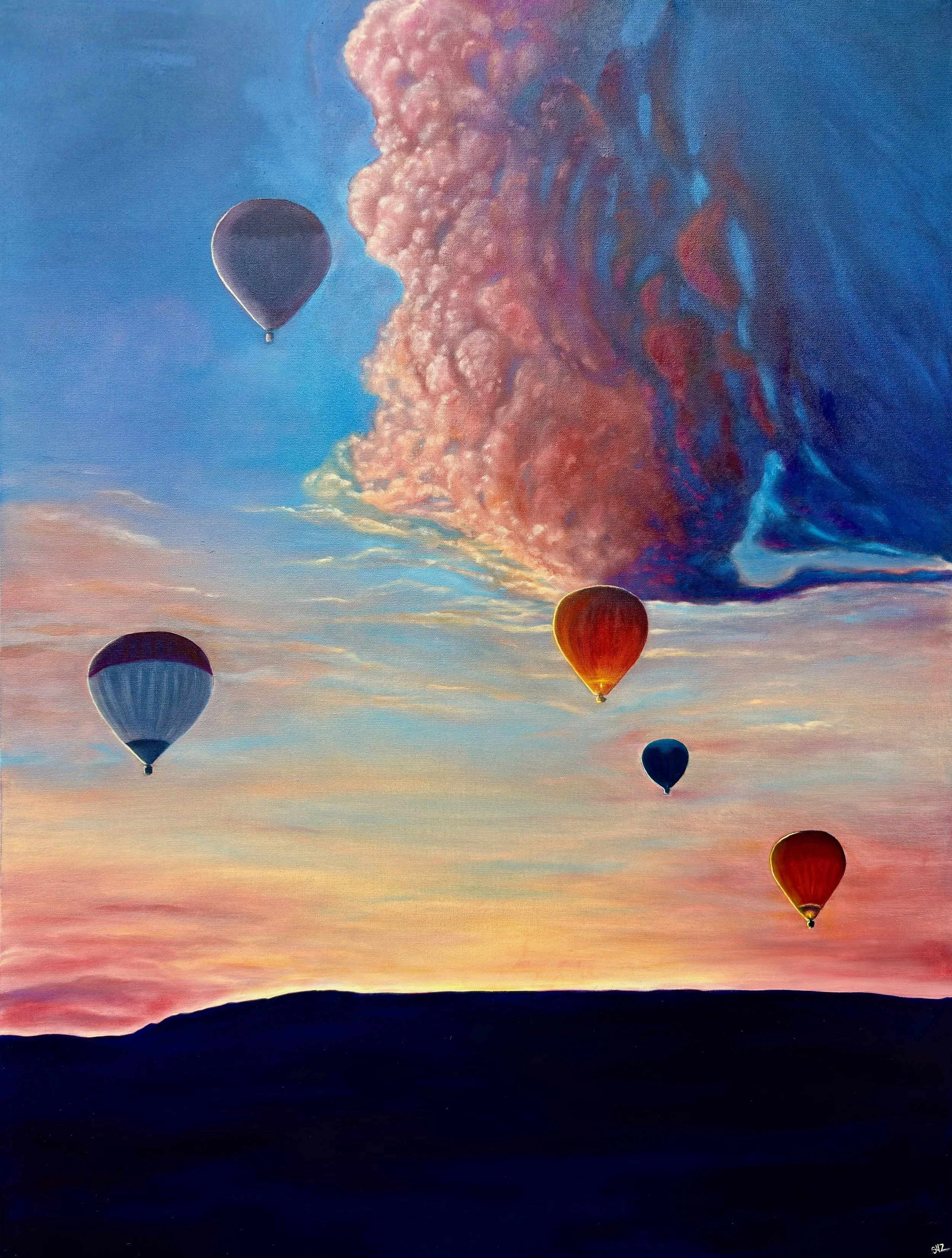 Sunset Riders Giclee Print