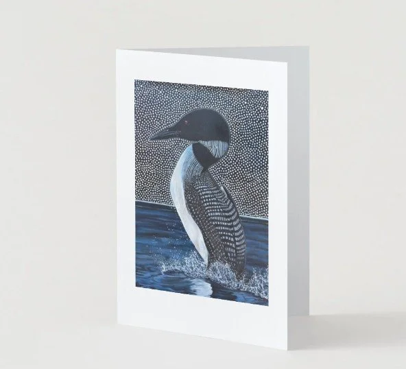 Earth Diver 4-Pack Greeting Cards