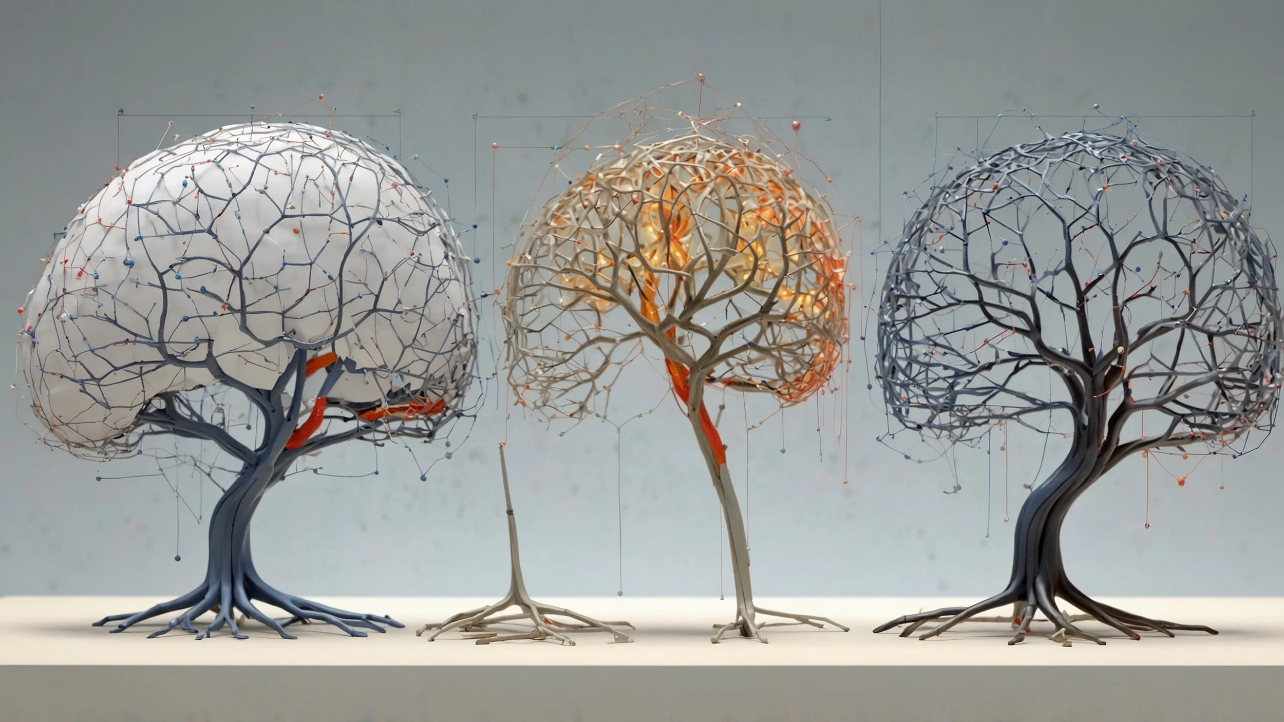 Una imagen que ilustra dos enfoques diferentes para la explicabilidad en inteligencia artificial.