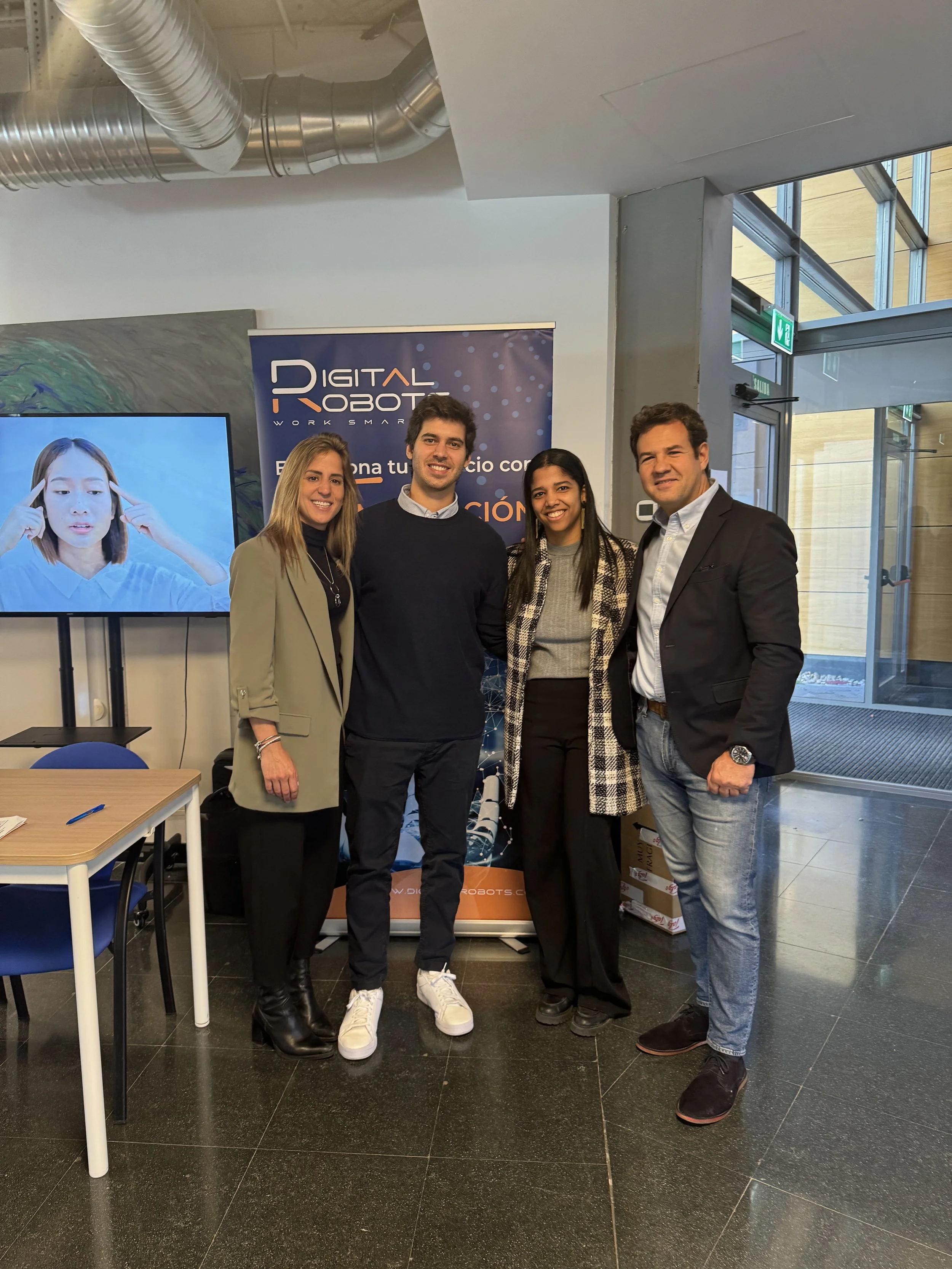 Digital Robots participates in U-Match Las Rozas 2024: innovation, young talent and hyper-automation