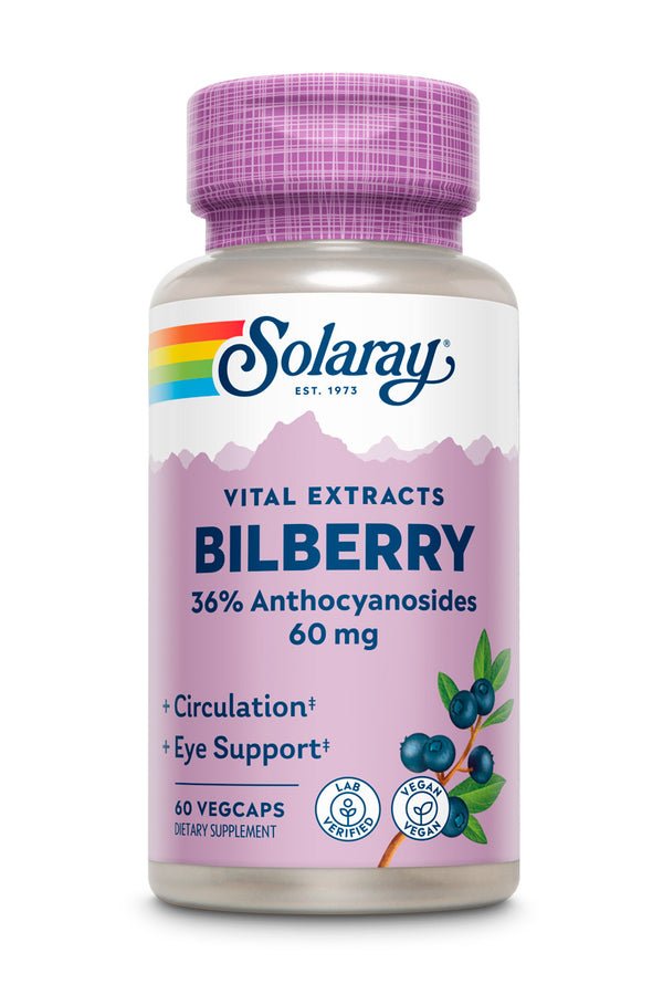 Solaray Bilberry 60 mg