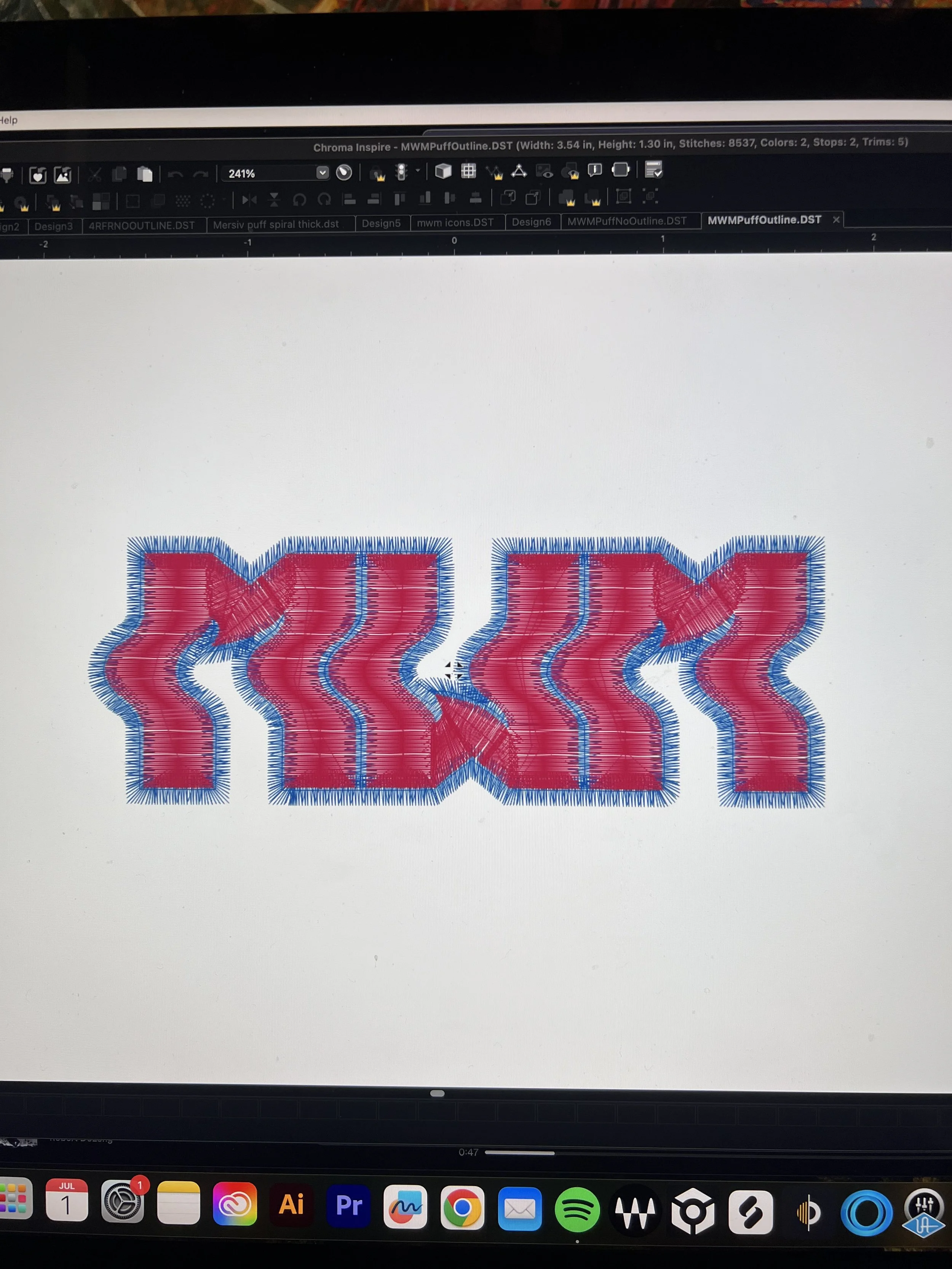 EMBROIDERY & DIGITIZING PORTFOLIO