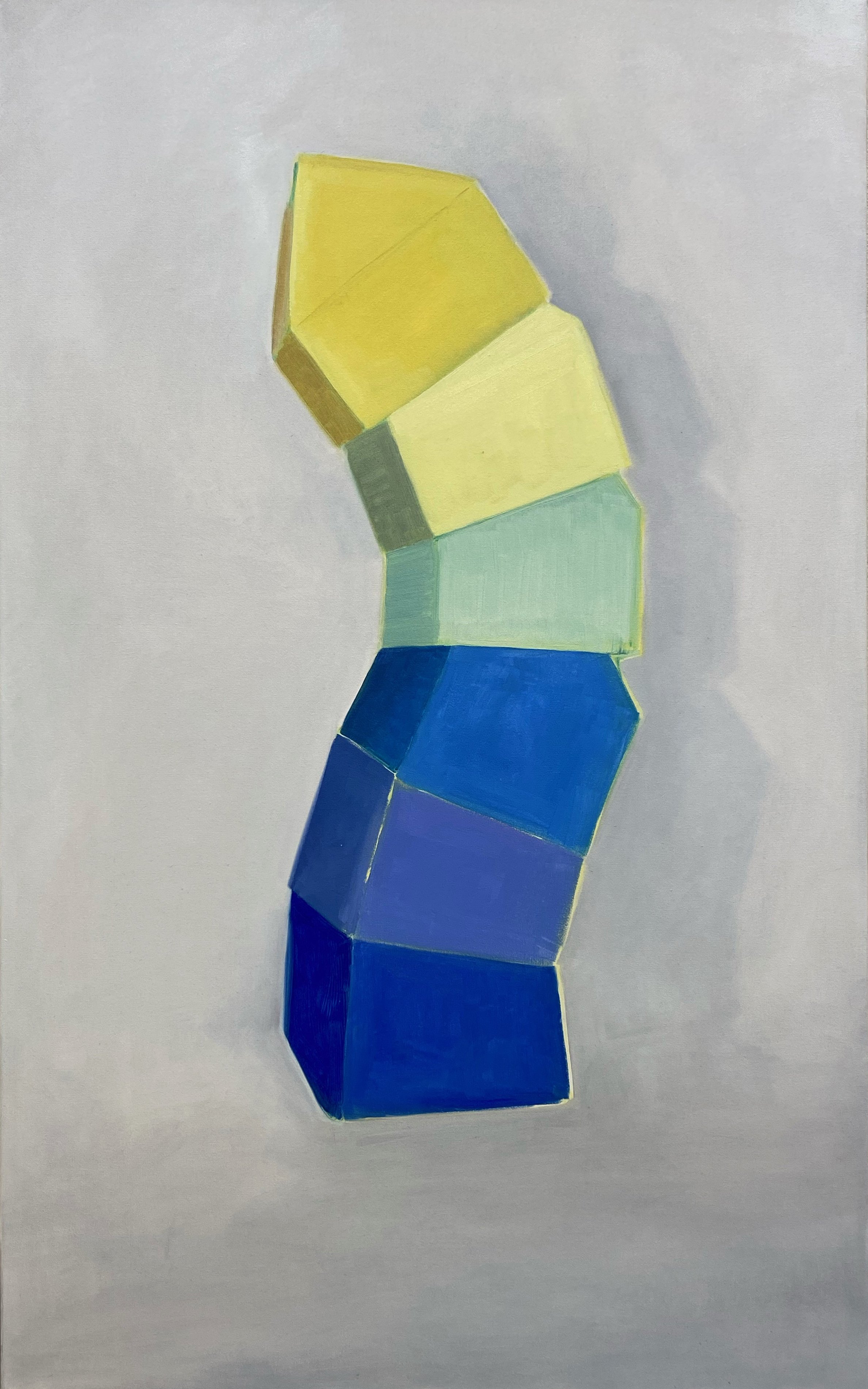 Cool Stack, oil on canvas, 48”x30”, 2021