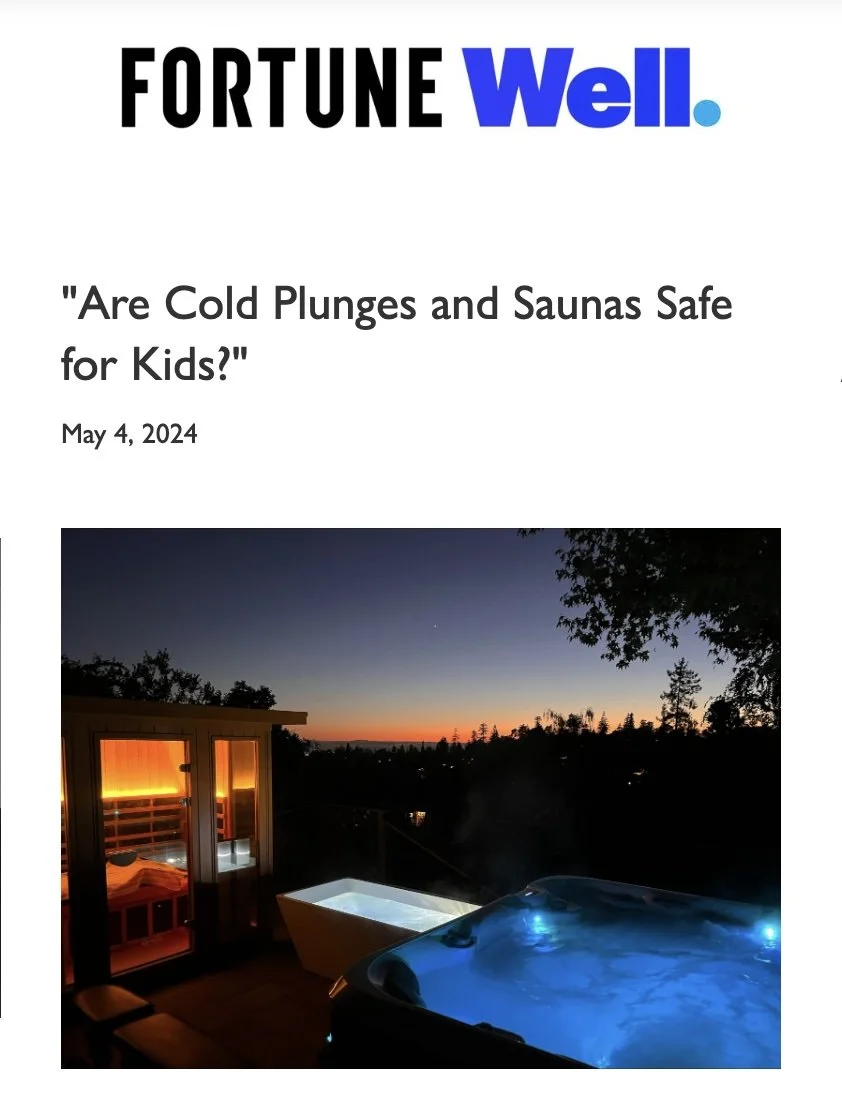 Clearlight customer Kevin MacDonald and his family were featured in the following Fortune article.  MacDonald and his family have a Clearlight Outdoor 5 Full Spectrum Sauna 5 Person Infrared Sauna.