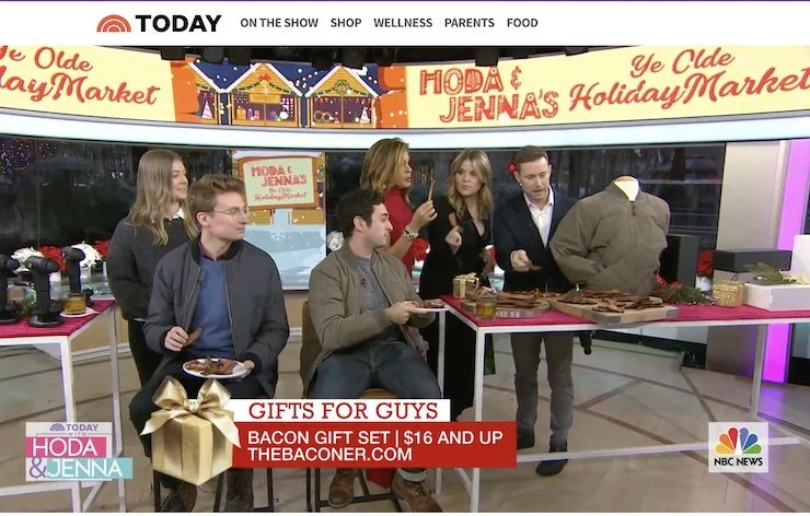TODAY show—Sunset magazine Editor-In-Chief Matt Bean shows Hoda & Jenna great gifts for men this holiday season, including tech gadgets and kitchen tools.