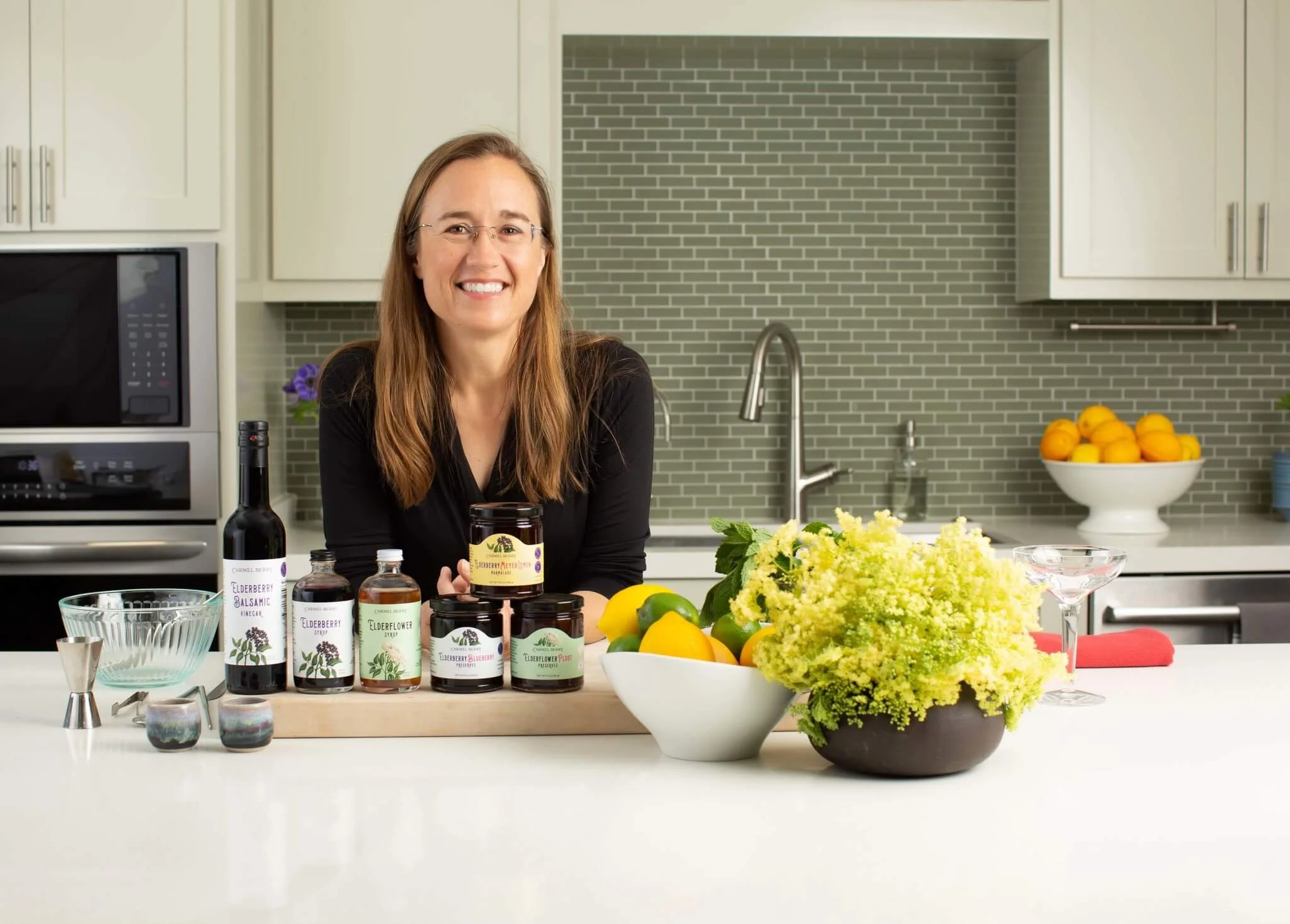 A Healthier Elderberry Cocktail Recipe—
We know strawberries and blueberries boost anti-inflammatory properties but there’s another berry that packs a powerful antioxidant punch. NBC's CA Live, September 2022.