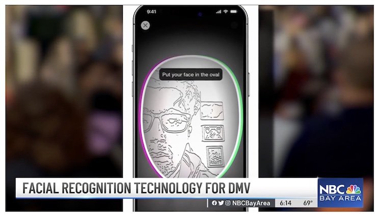 NBC Bay Area tech reporter Scott Budman speaks with iProov founder and the CA DMV's  testing facial recognition technology. The idea of a digital driver's license is getting closer to reality —there soon might be an app to help avoid those long lines