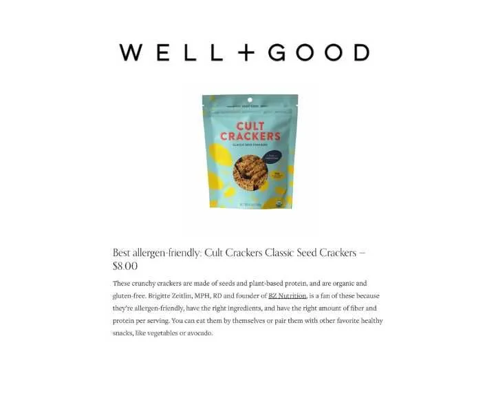 The 6 Best Healthy Crackers That Dietitians Love for All Their Snacking Needs