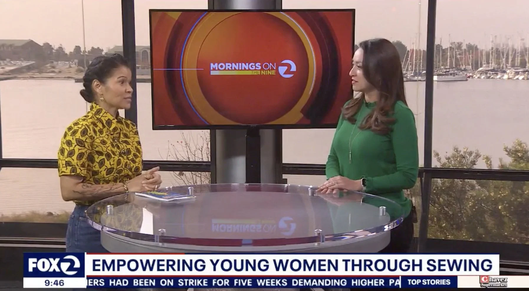 Sewing impacts lives/KTVU2
Sew WhatTM Founder and Fashion Designer, Evarize, stopped by the studio to talk about the recent online launch of her award-winning sewing program!