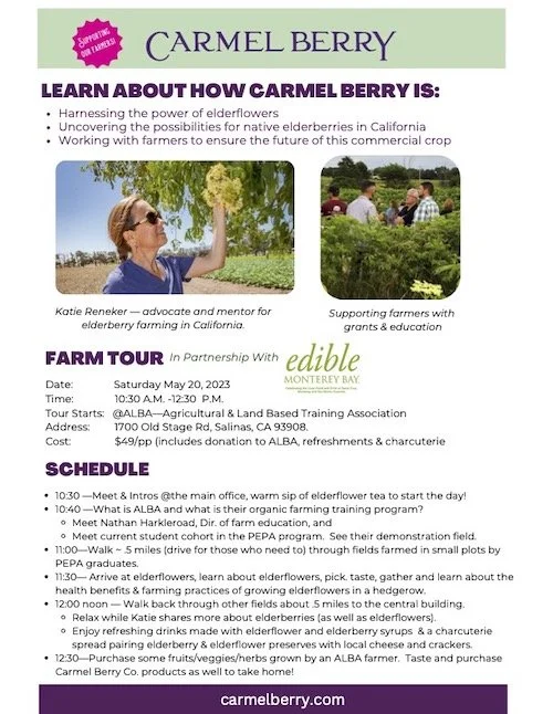 Join us for the 2023 Farm Tour, May 20, 2023