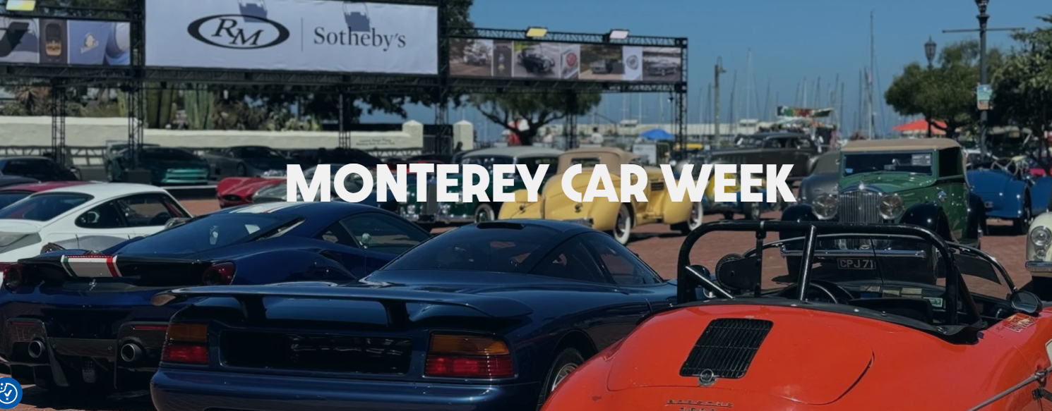 MONTEREY CAR WEEK EVENTS!