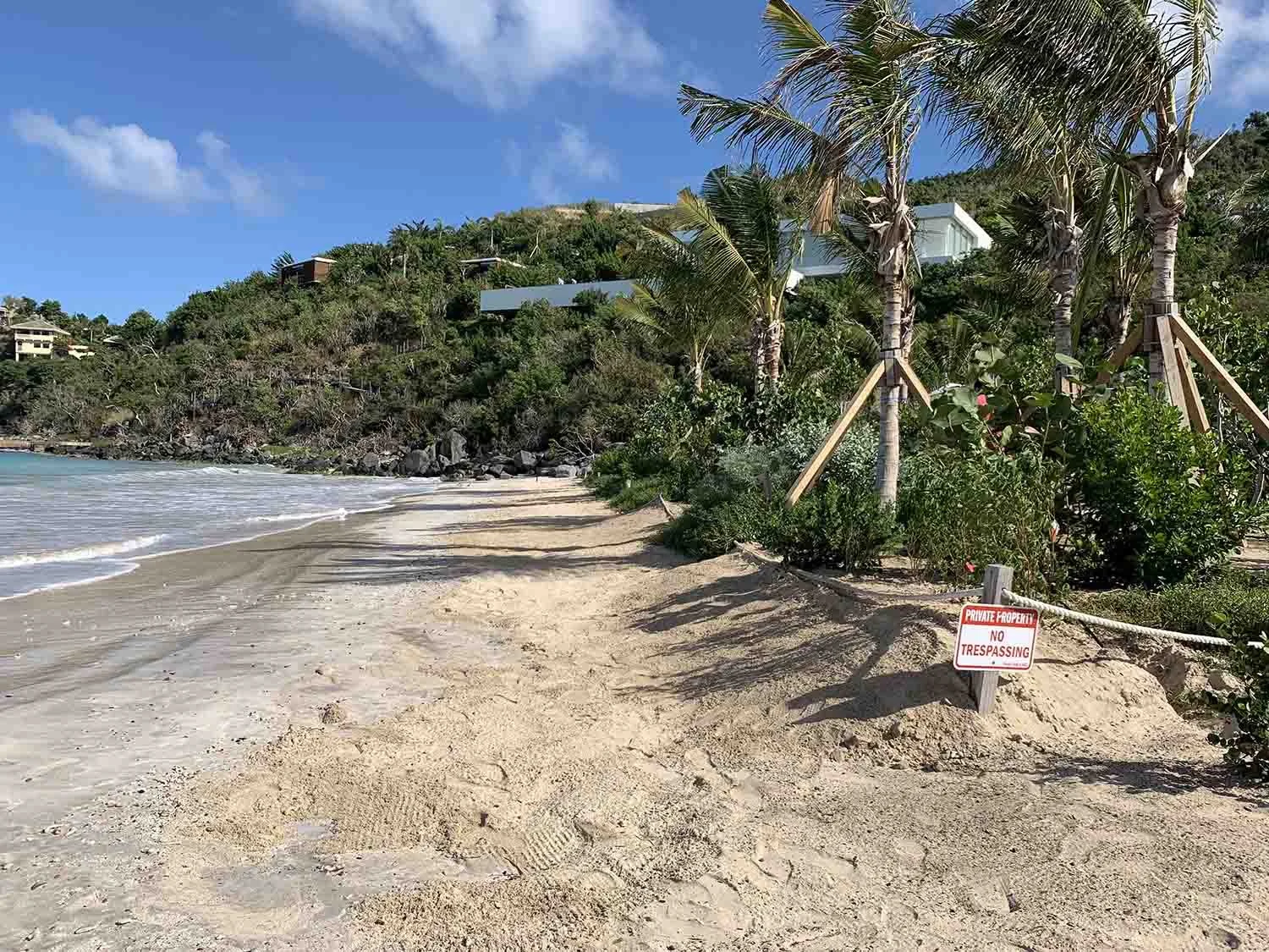 IN THE AFTERMATH OF IRMA - THE DUNES, AFTER