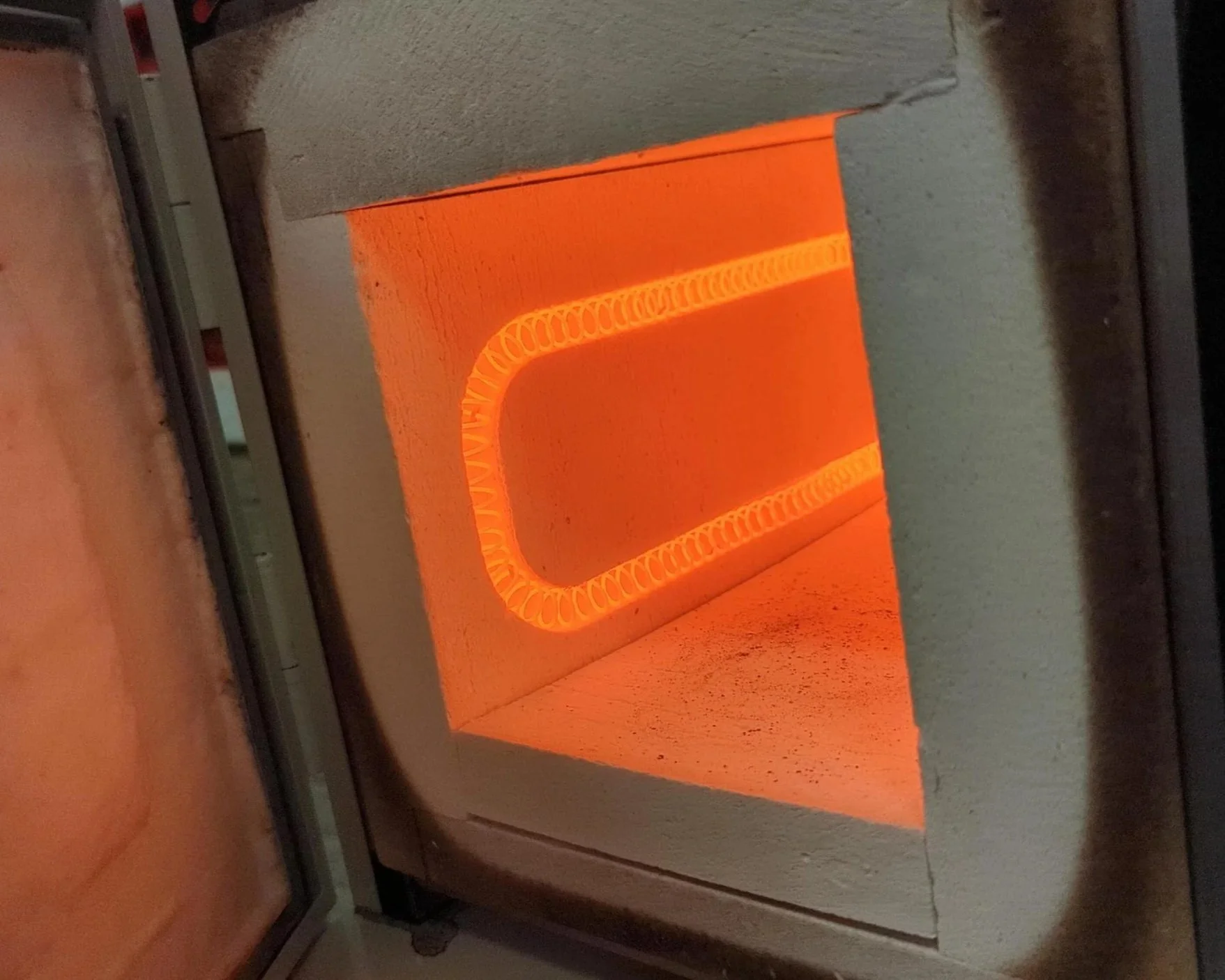 Oven at ~1500 degrees