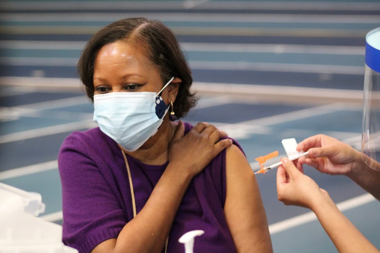 Reggie Lewis Center Vaccination Site Taking Steps to Lessen