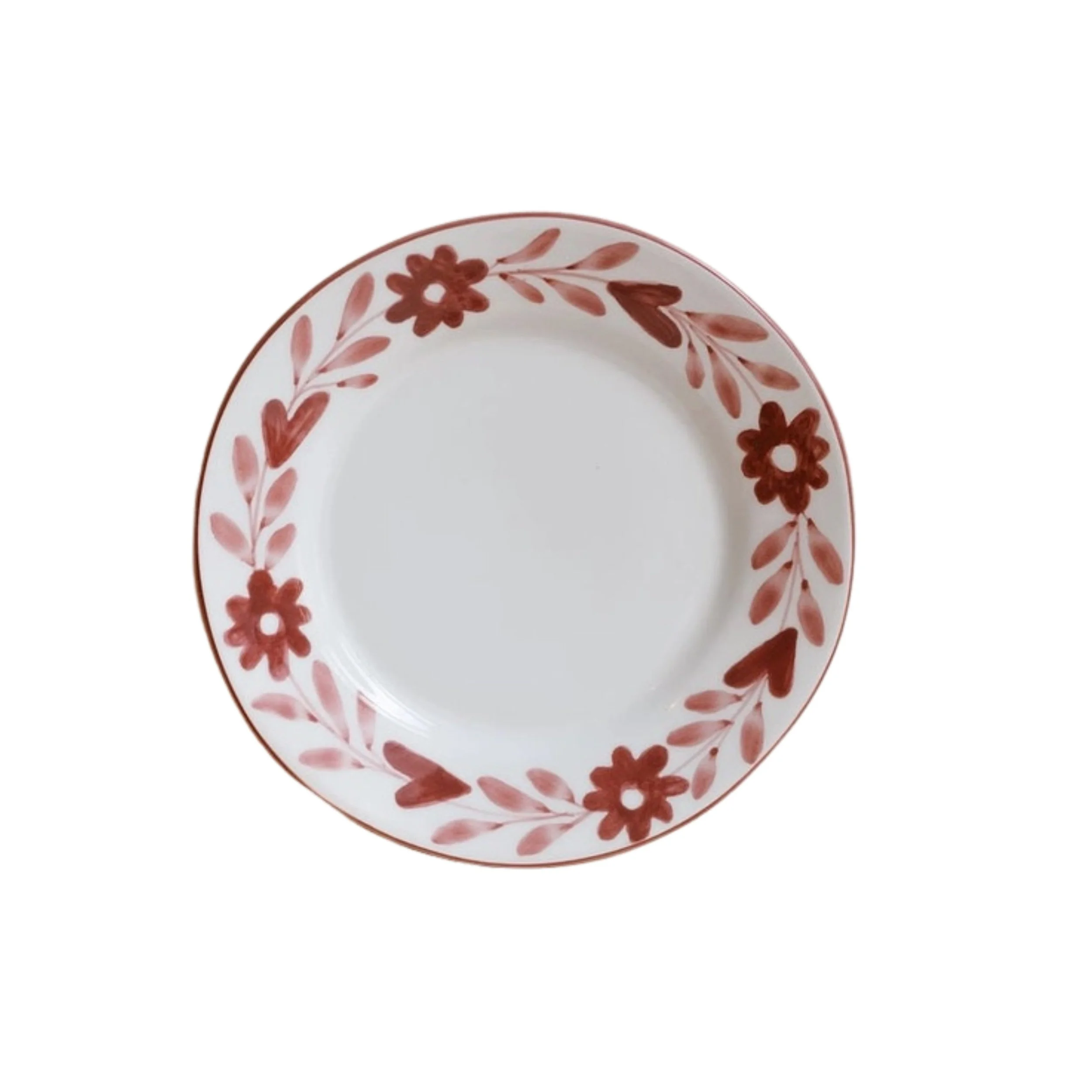 Flora Rim Salad Plate