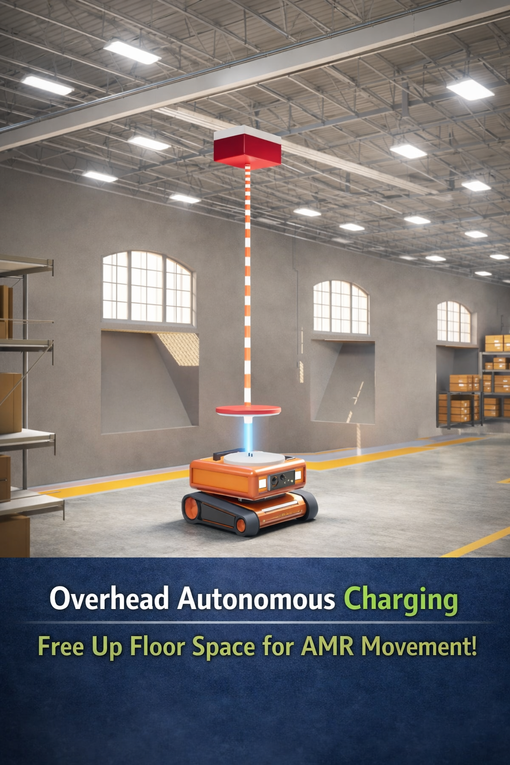 What Is Overhead Autonomous Charging? Why Every Warehouse Robot Fleet Needs It