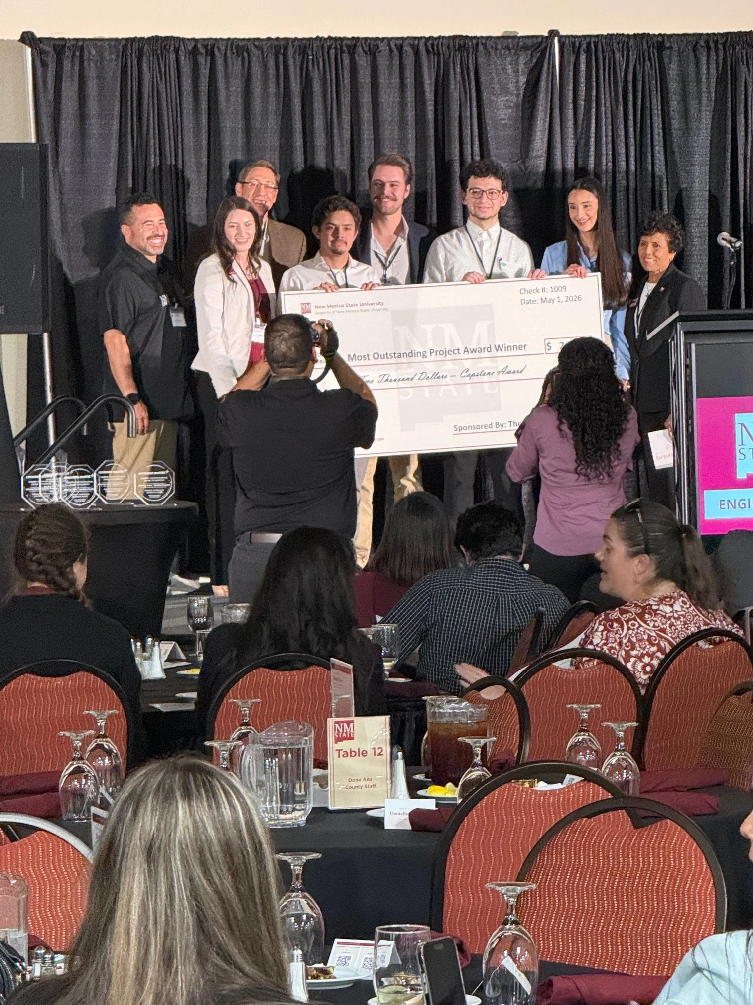 NMSU QKOIL™ Capstone Team Earns “Most Outstanding Project” Award for Advancing Overhead Wireless Charging Innovation
